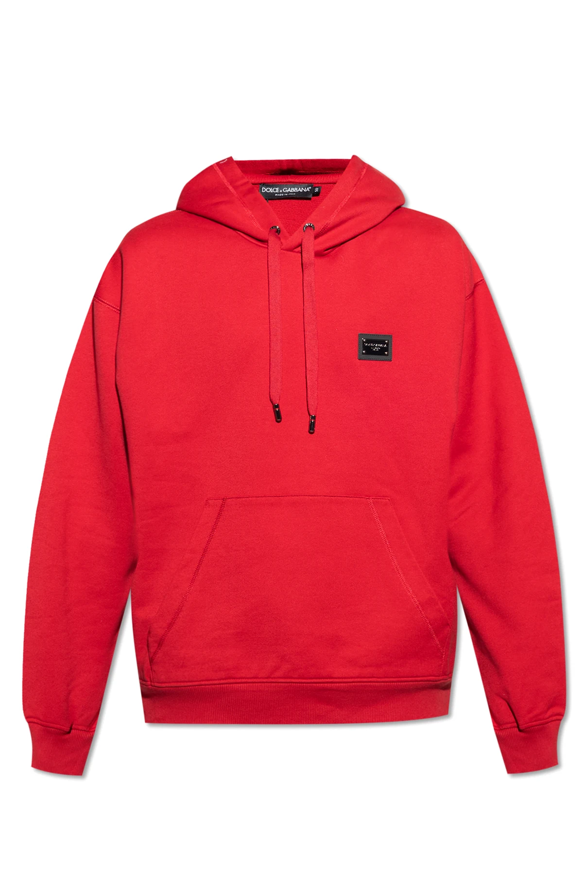 RED Hoodie with logo