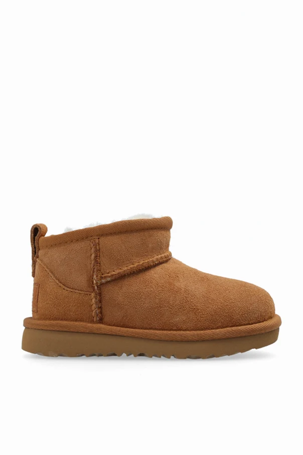 BROWN ‘T Classic Ultra Mini’ snow boots