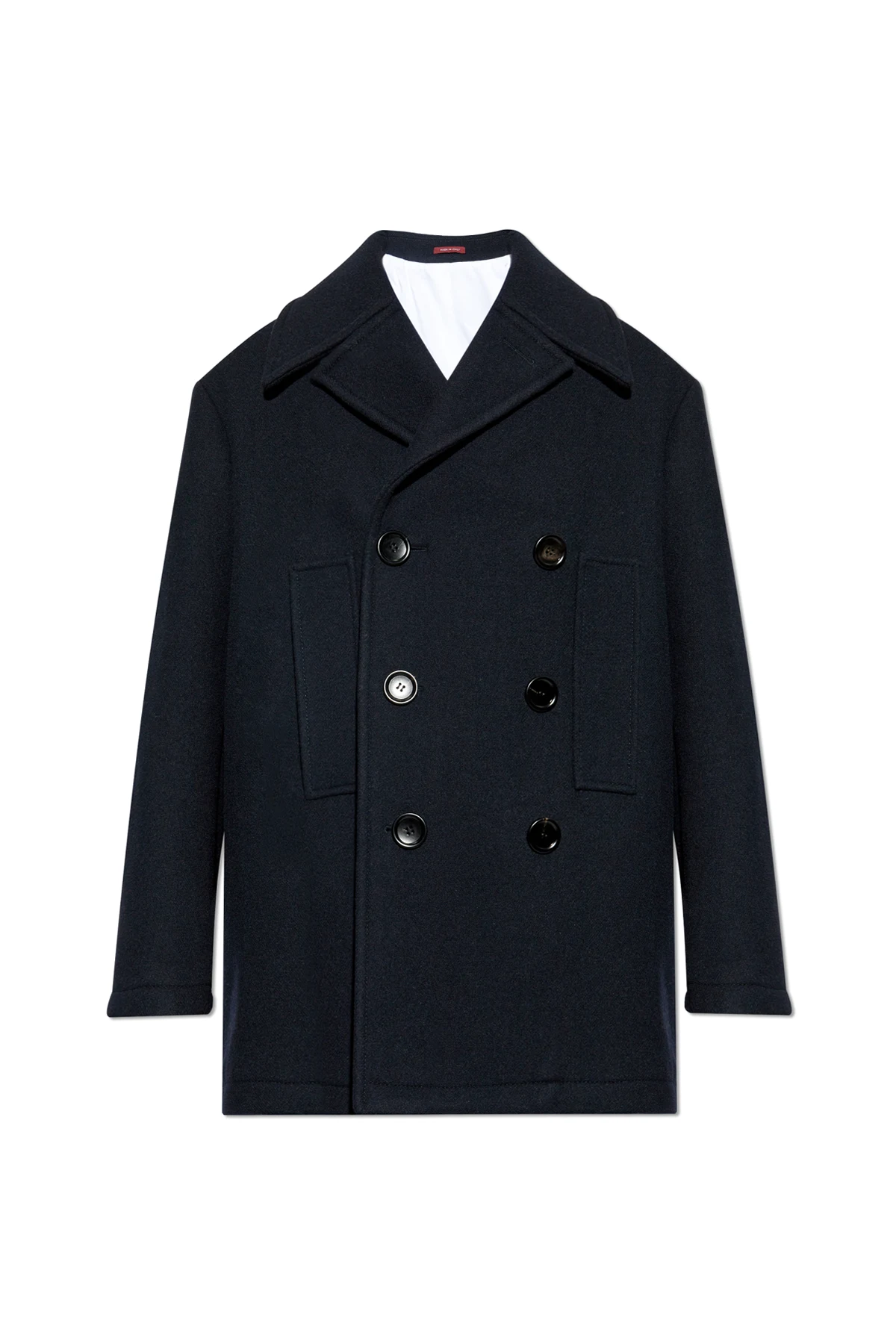 MARINEBLAU Wollmantel