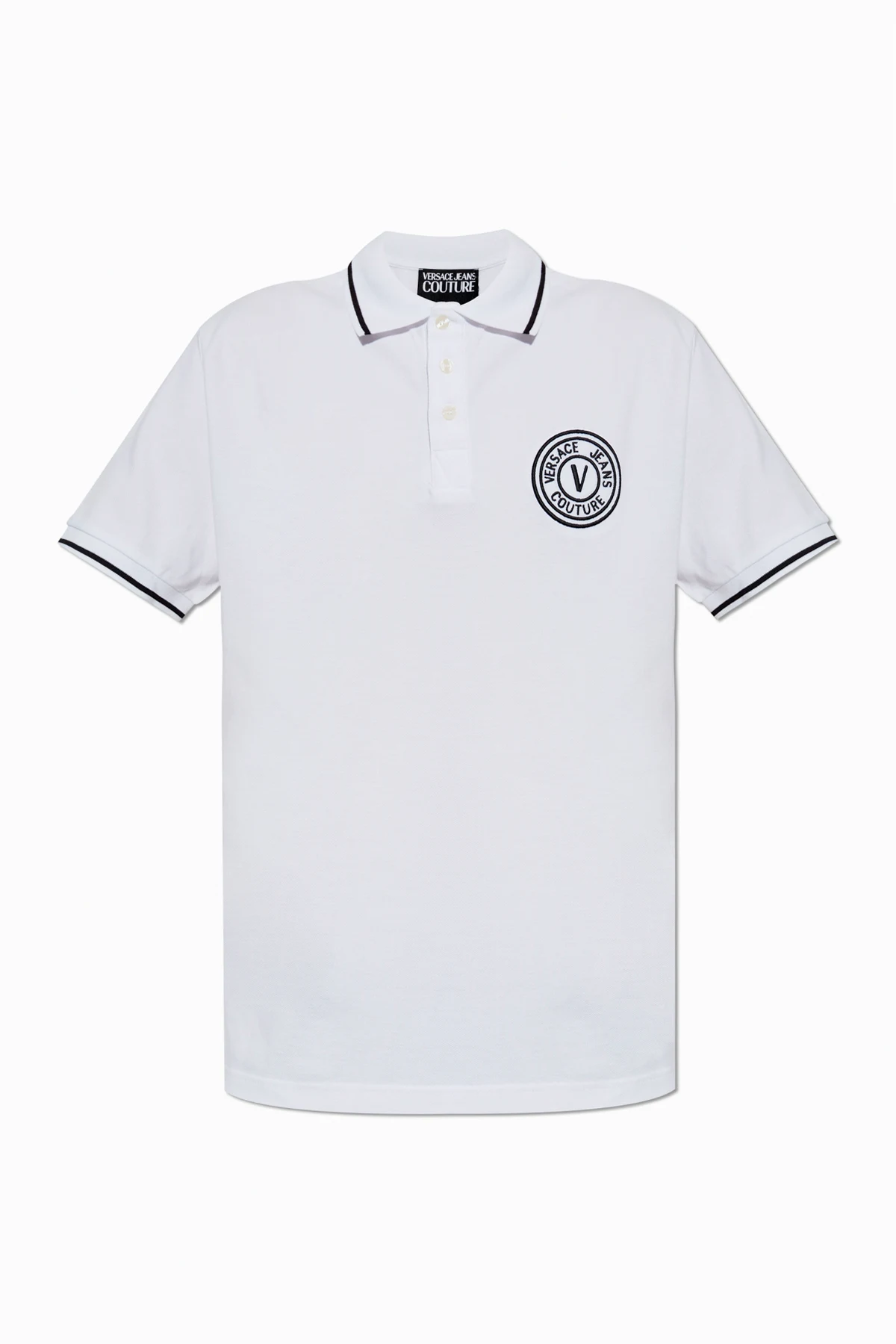 WHITE Polo with logo