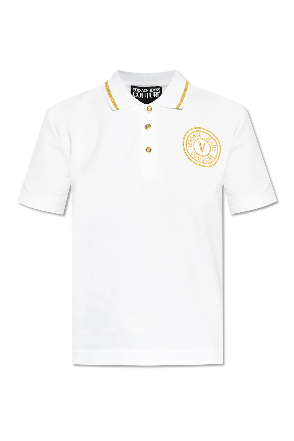 WHITE Polo with logo