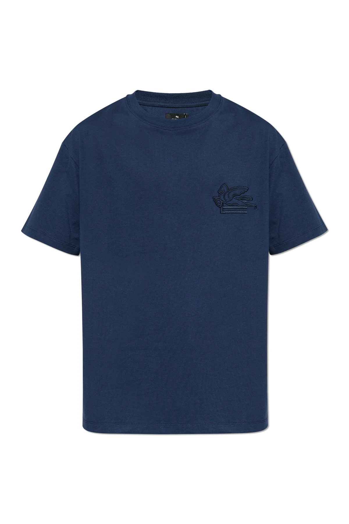 T-Shirt mit gesticktem Logo