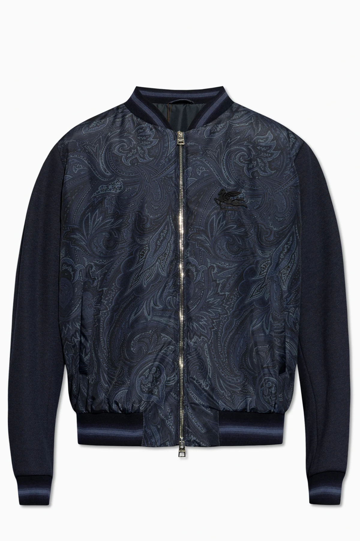 ‘Bomber’-Jacke mit ‘Paisley’-Muster