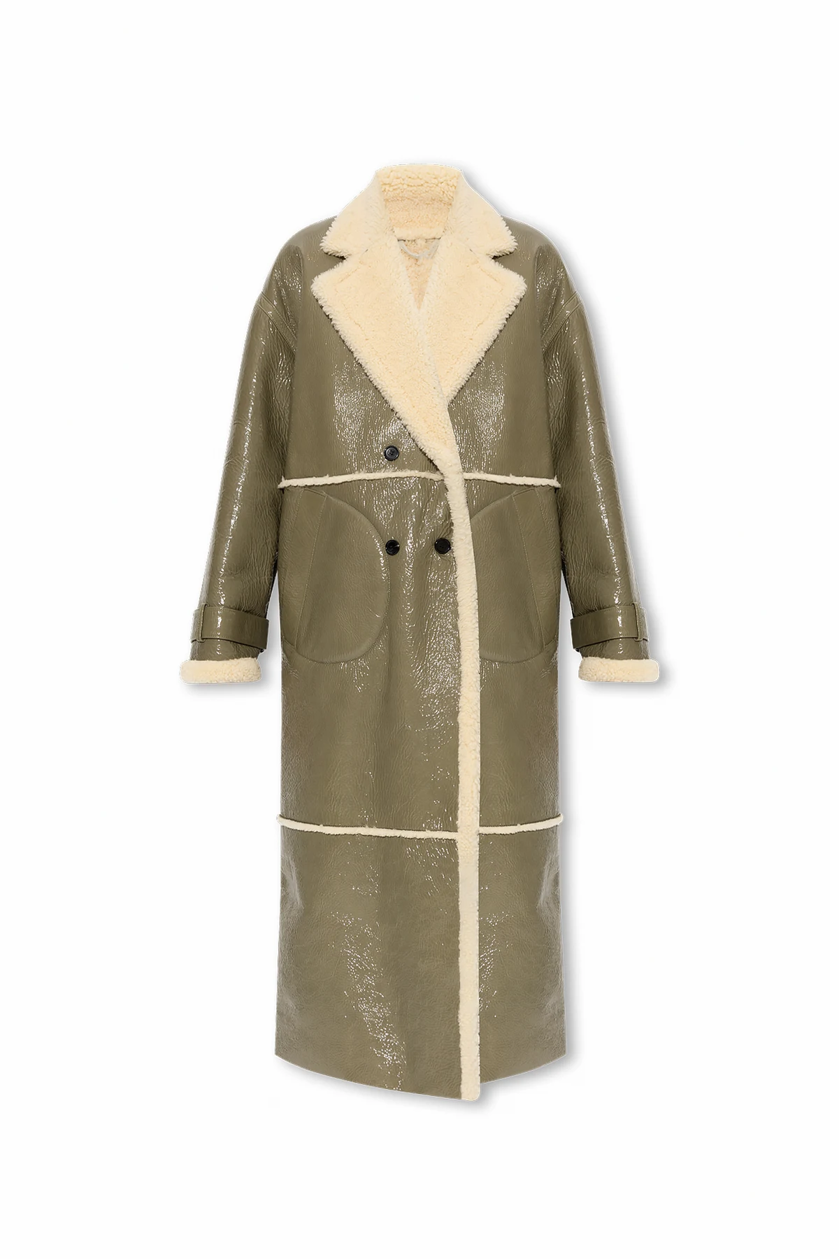‘Lukas’ shearling coat