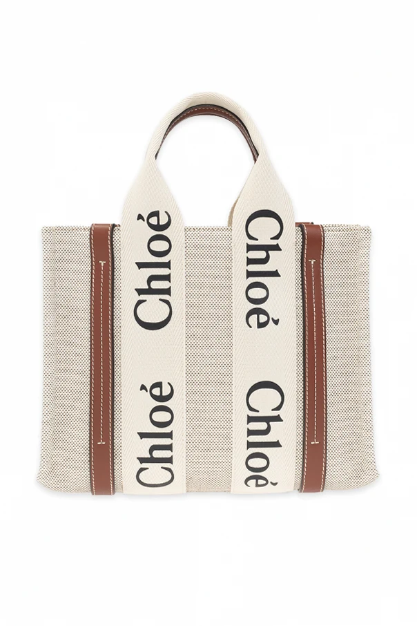 BEIGE 'Woody' shopper bag