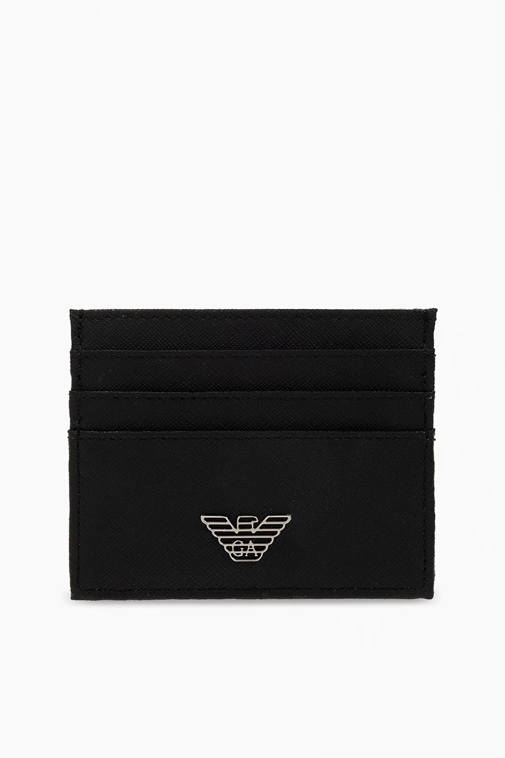 BLACK Card case with logo