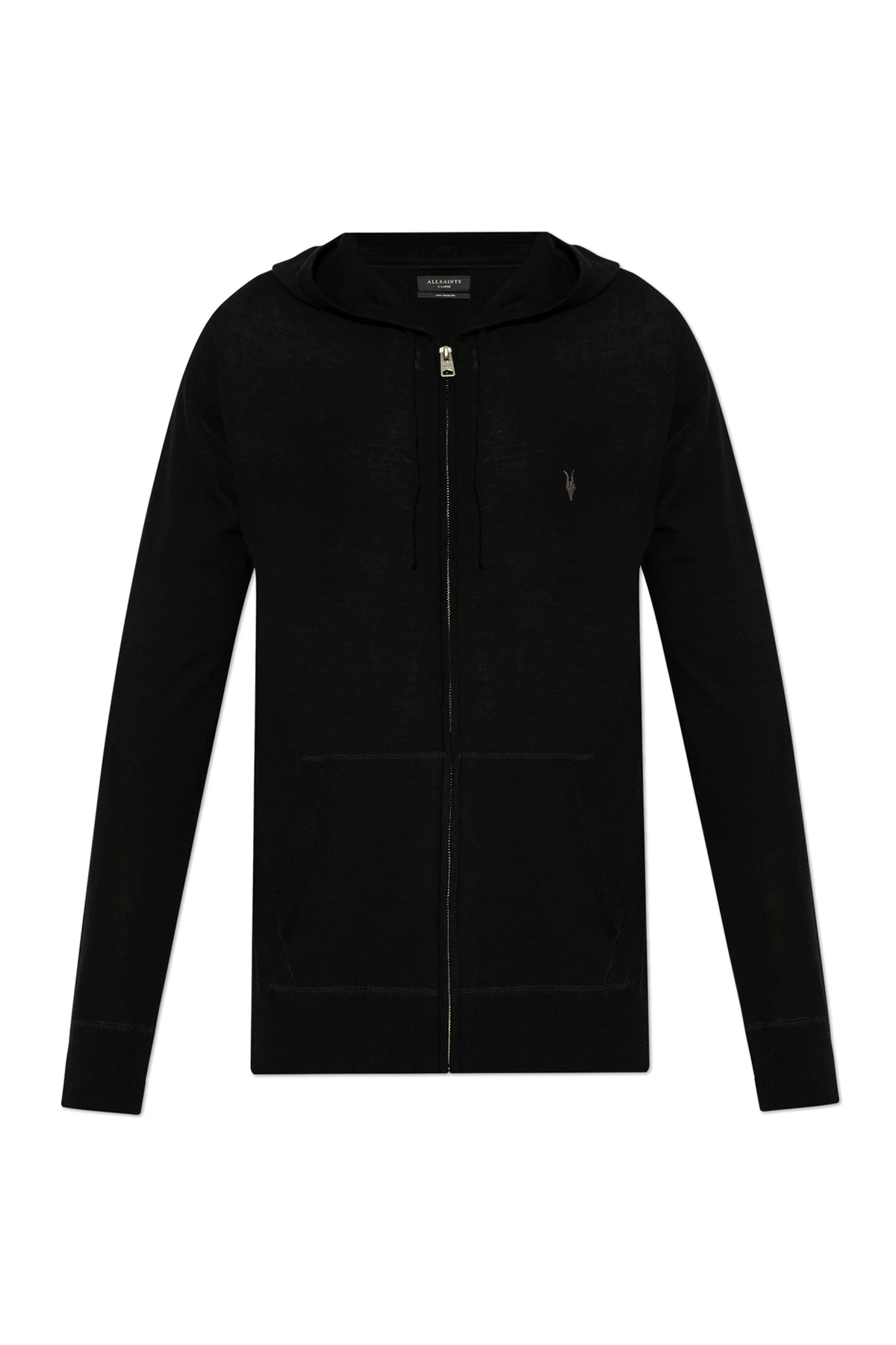 BLACK 'Mode' logo-embroidered sweatshirt