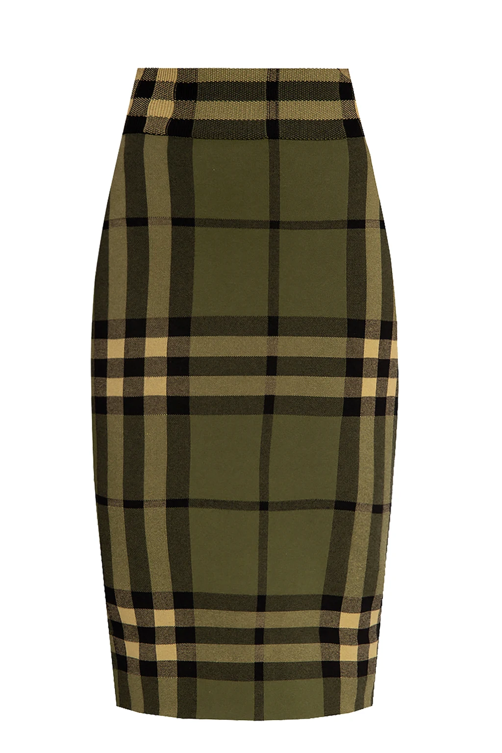 Checked skirt