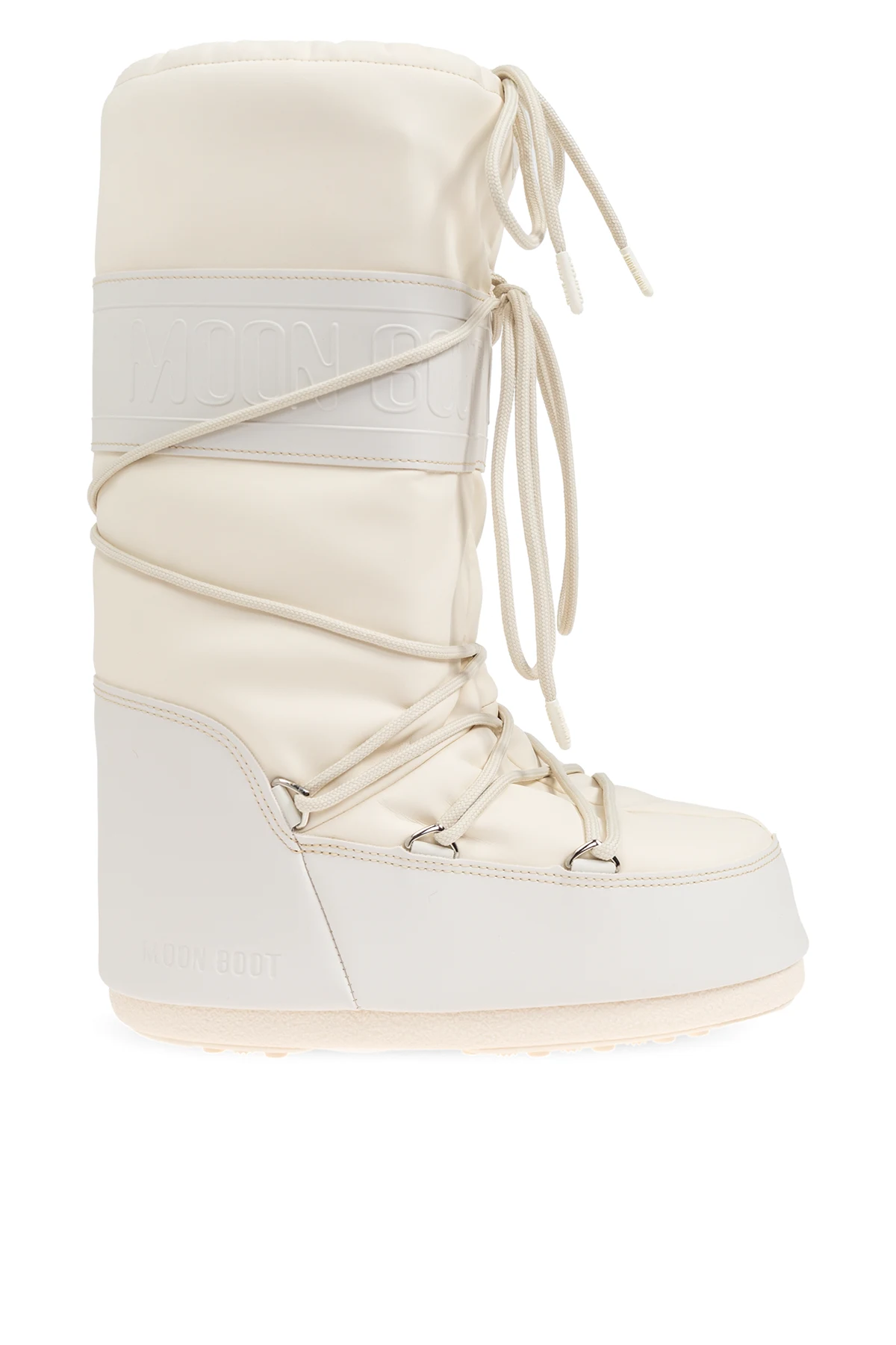 cream Snow Boots 'Icon Rubber'