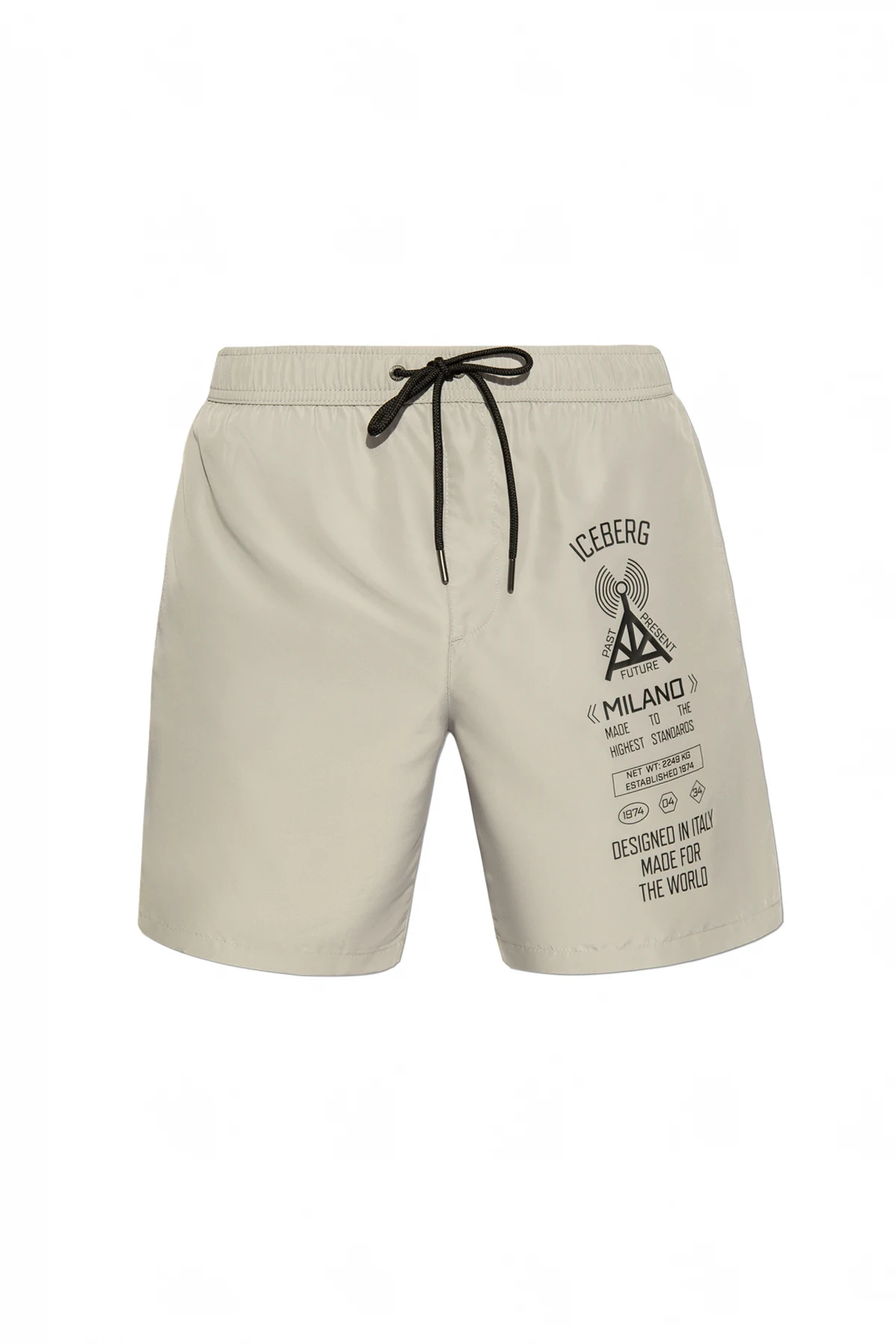 GREY Swim shorts with logo
