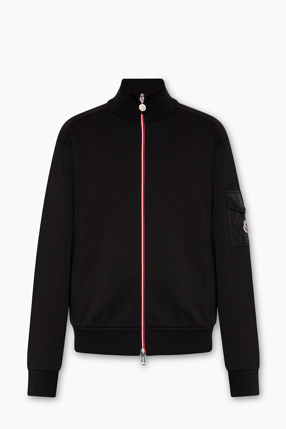 Sweatshirt with high neck