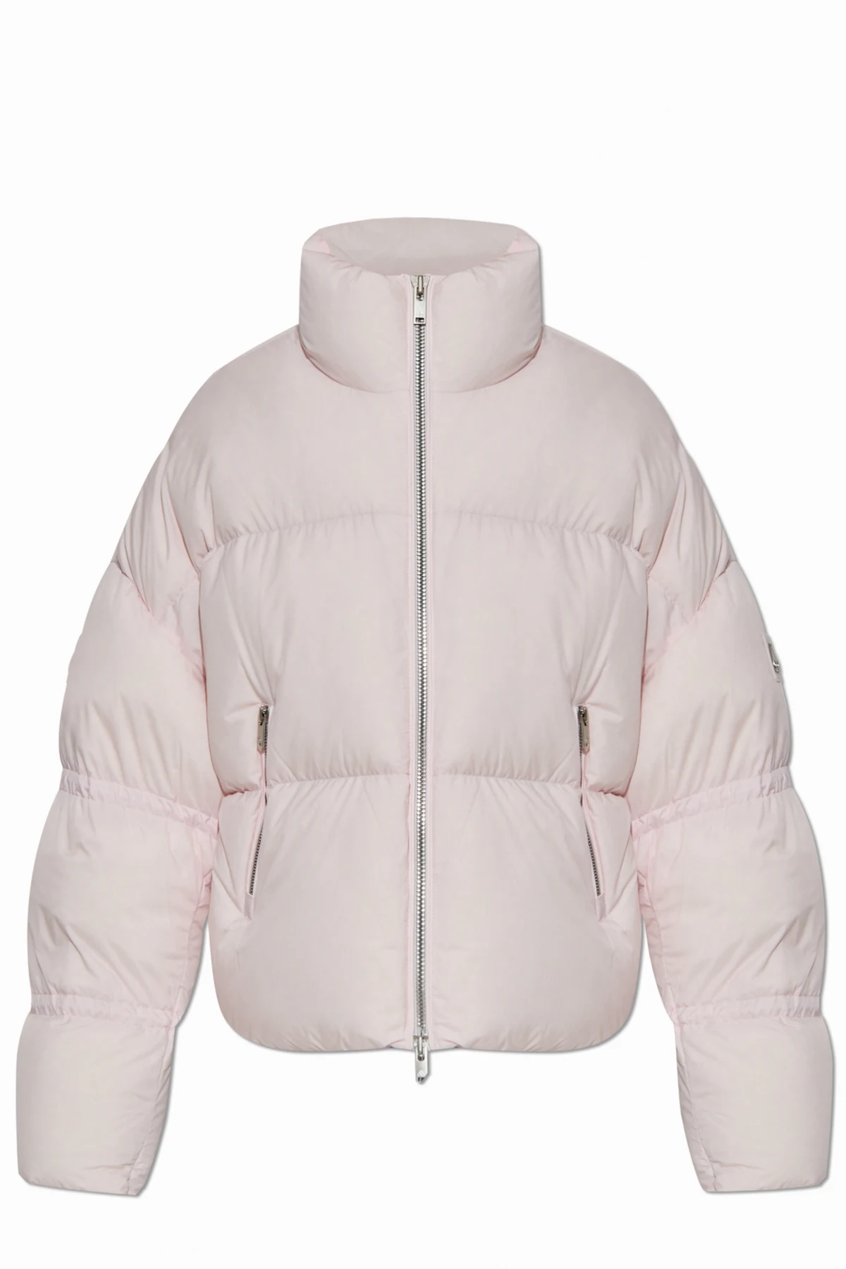 Daunenjacke mit Stehkragen