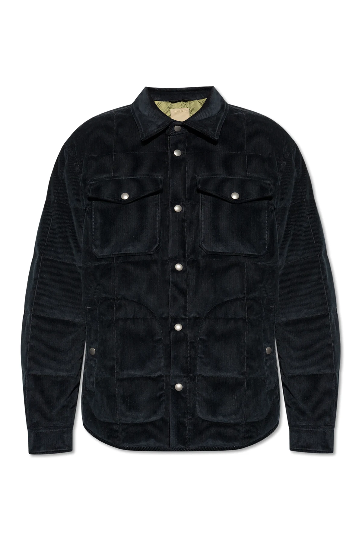 Puchowa sztruksowa kurtka