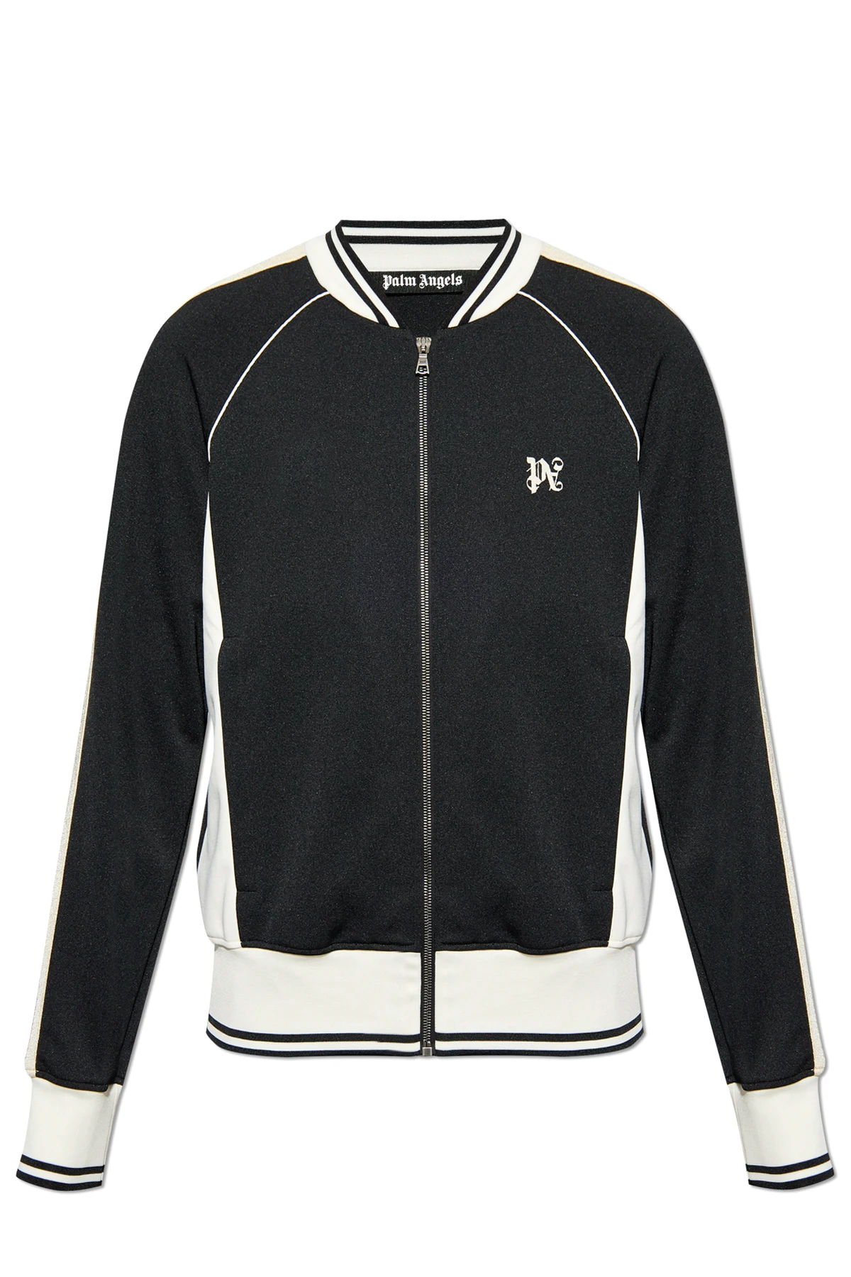 BLACK Zip-up sweatshirt
