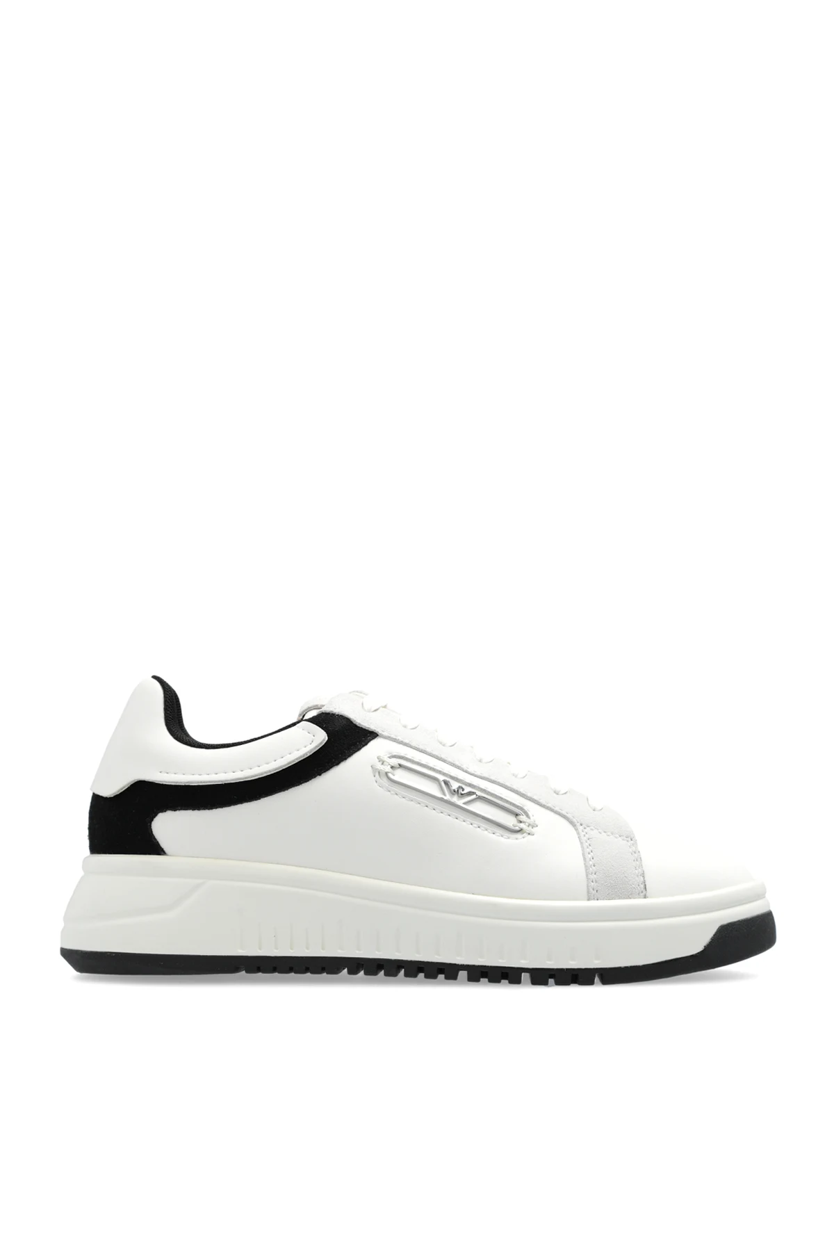 WHITE Sport shoes with logo