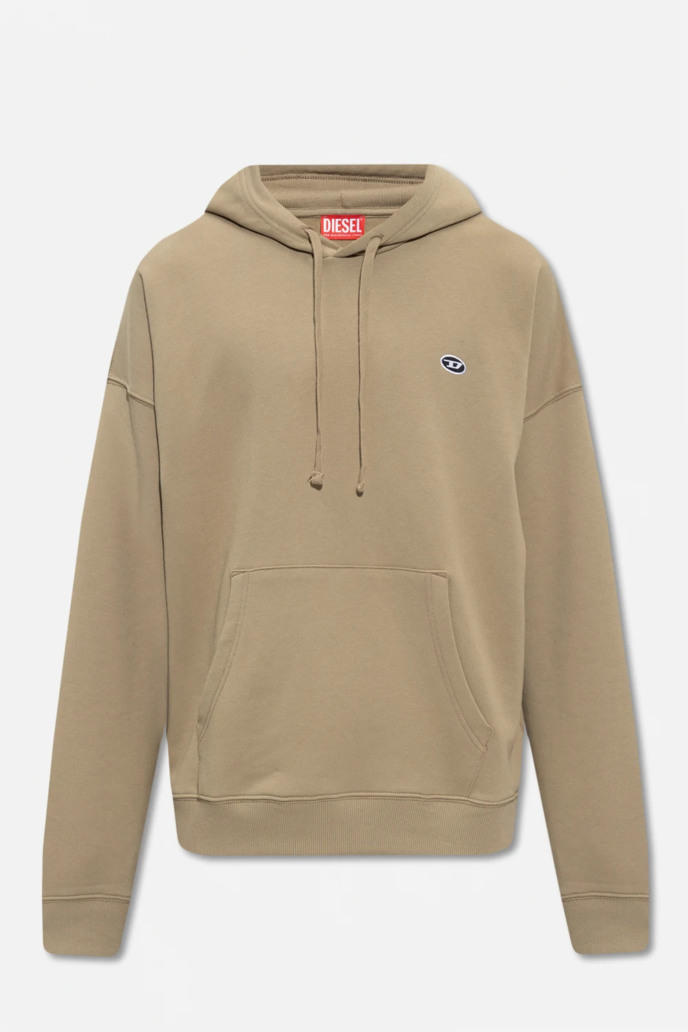 beige ‘S-ROB’ hoodie with logo