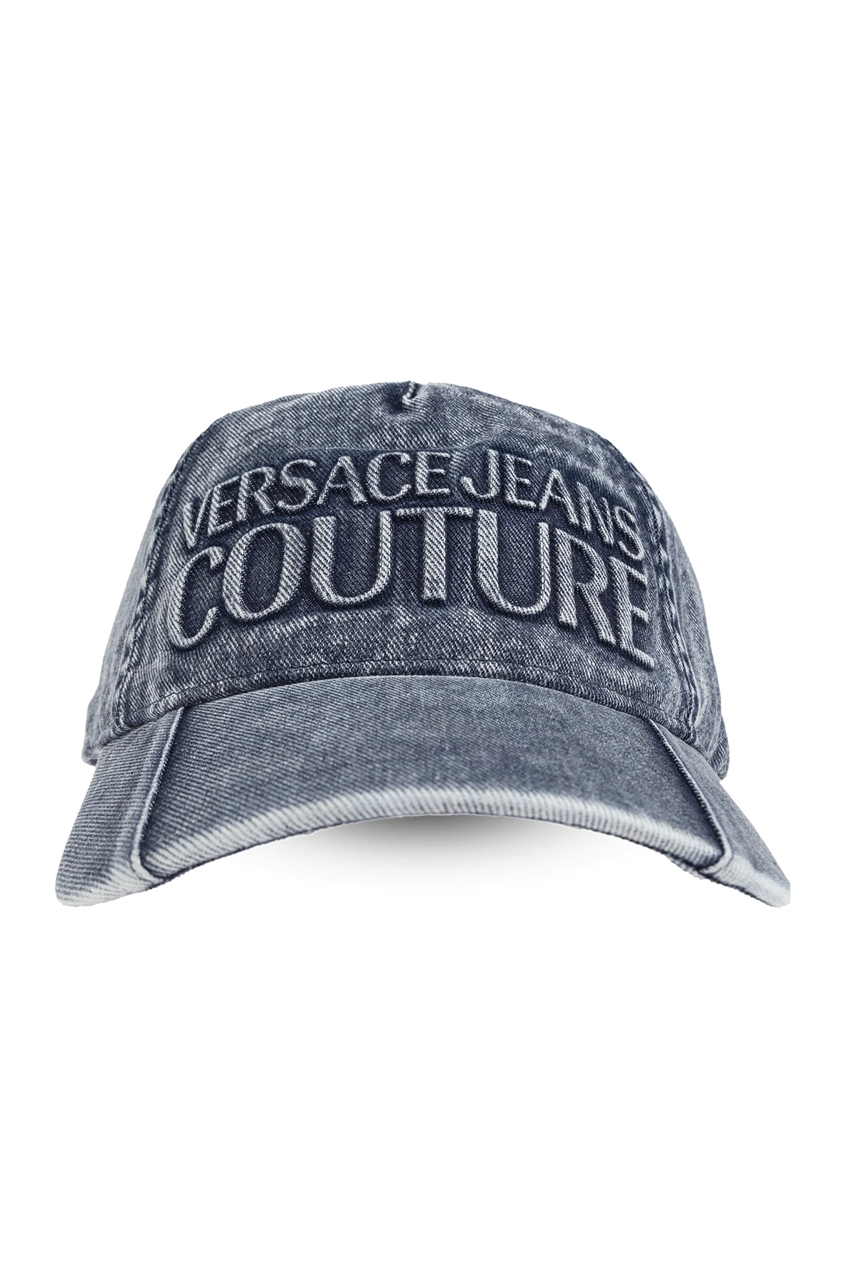 BLUE Denim cap with visor