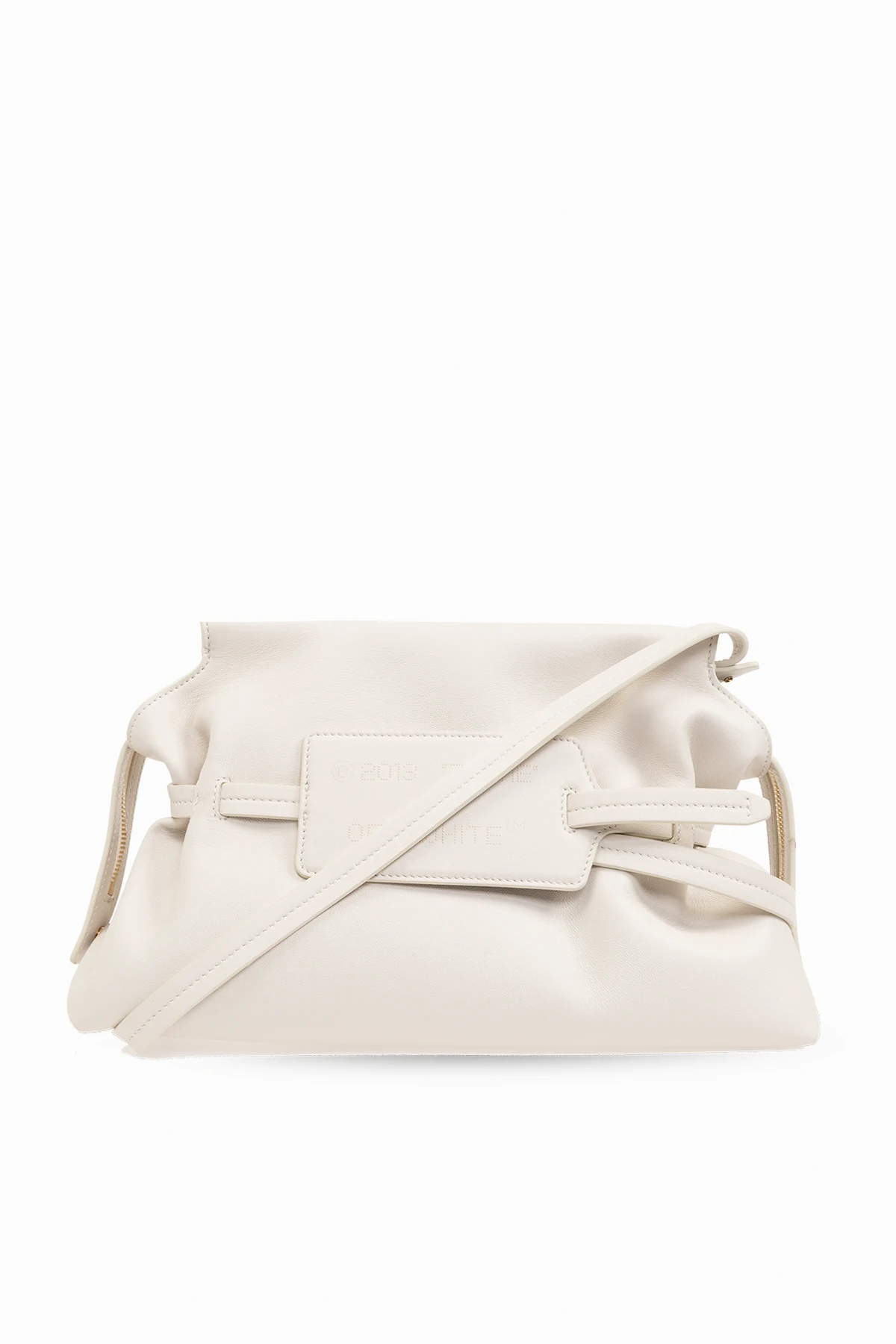 Shoulder bag with logo