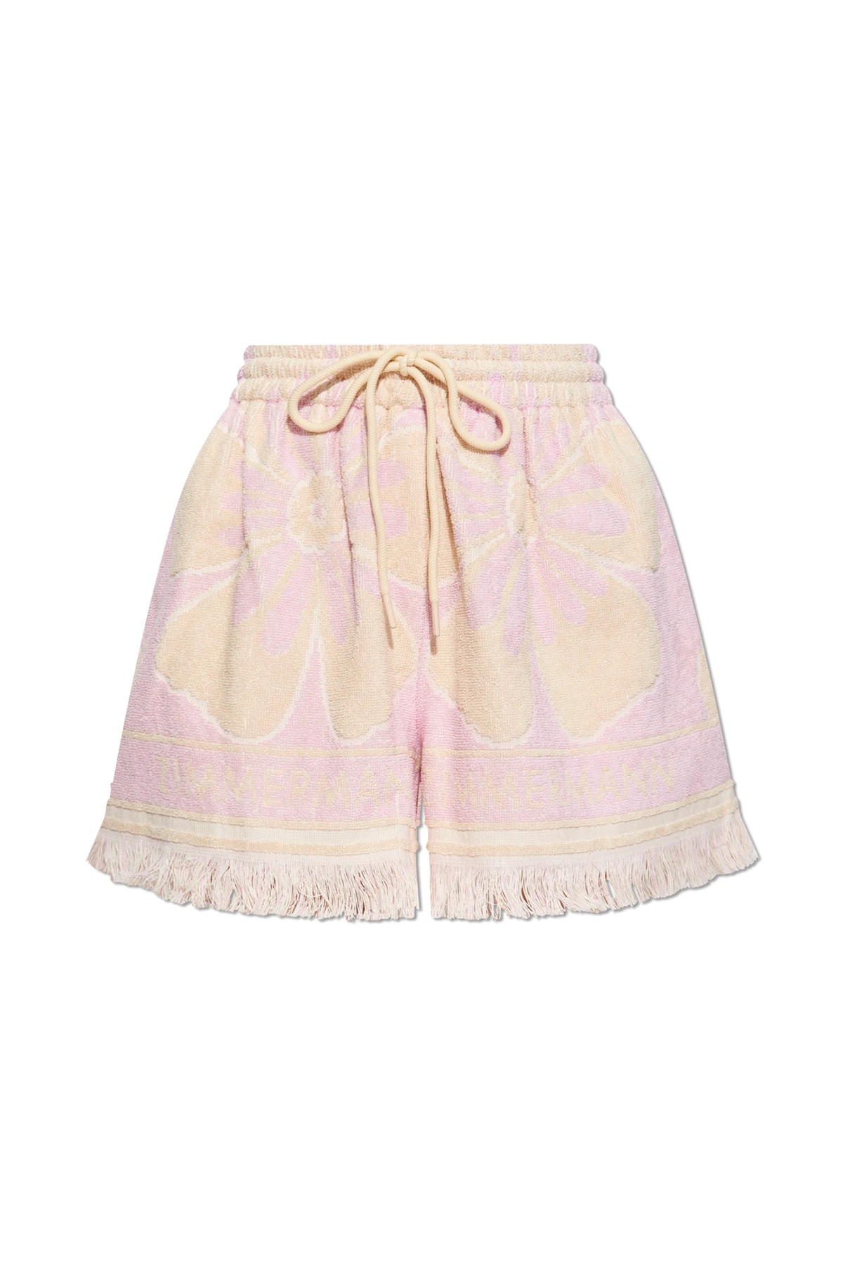 Strand-Baumwollshorts aus `Frottee`