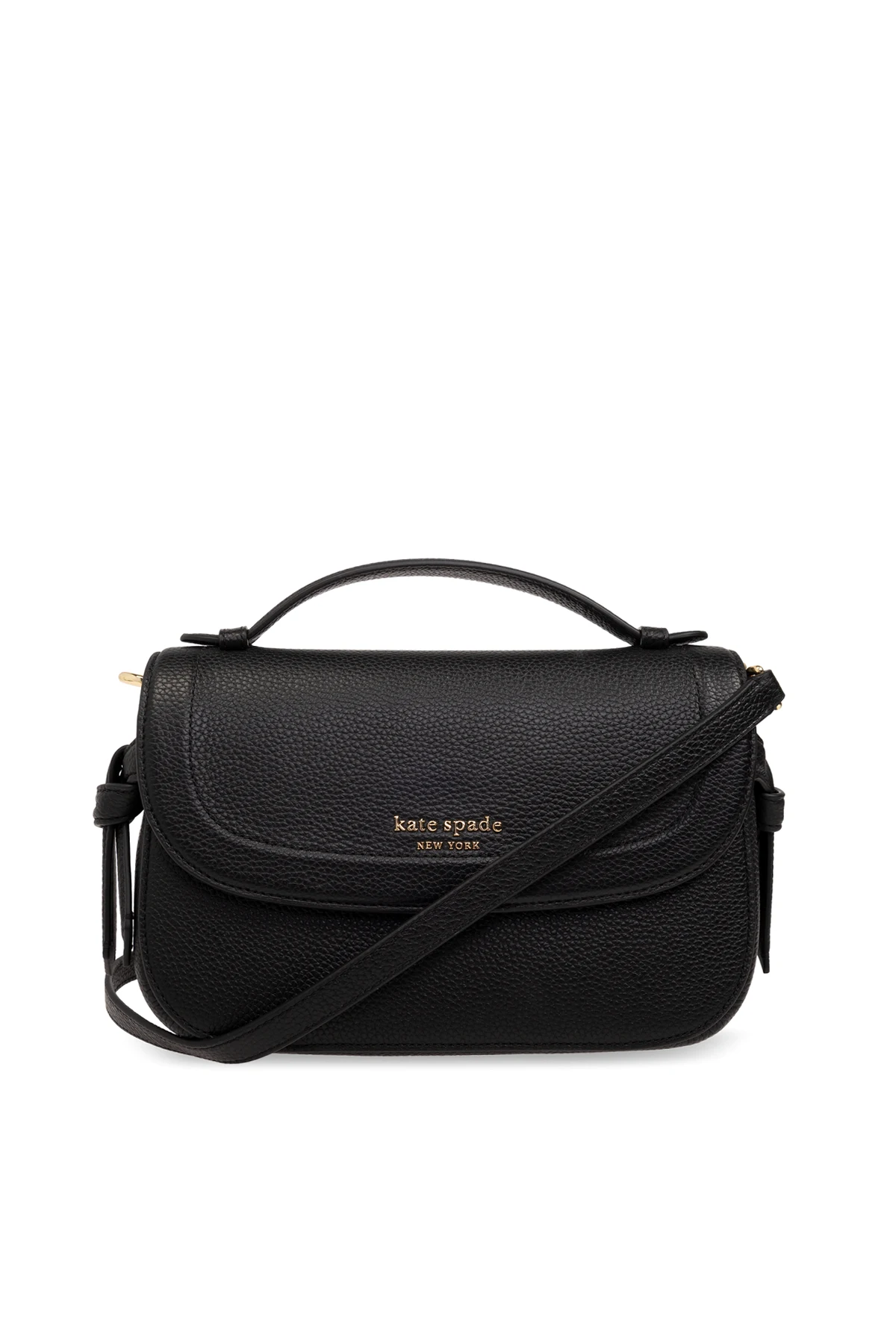 BLACK ‘Knott’ Shoulder Bag