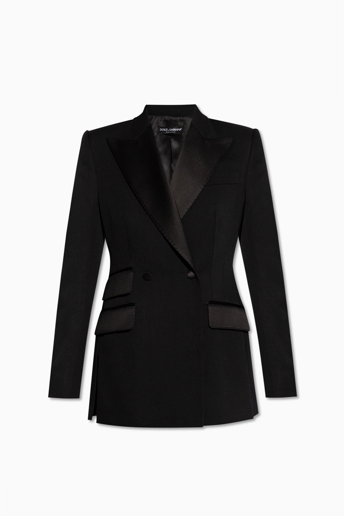 BLACK Blazer with logo