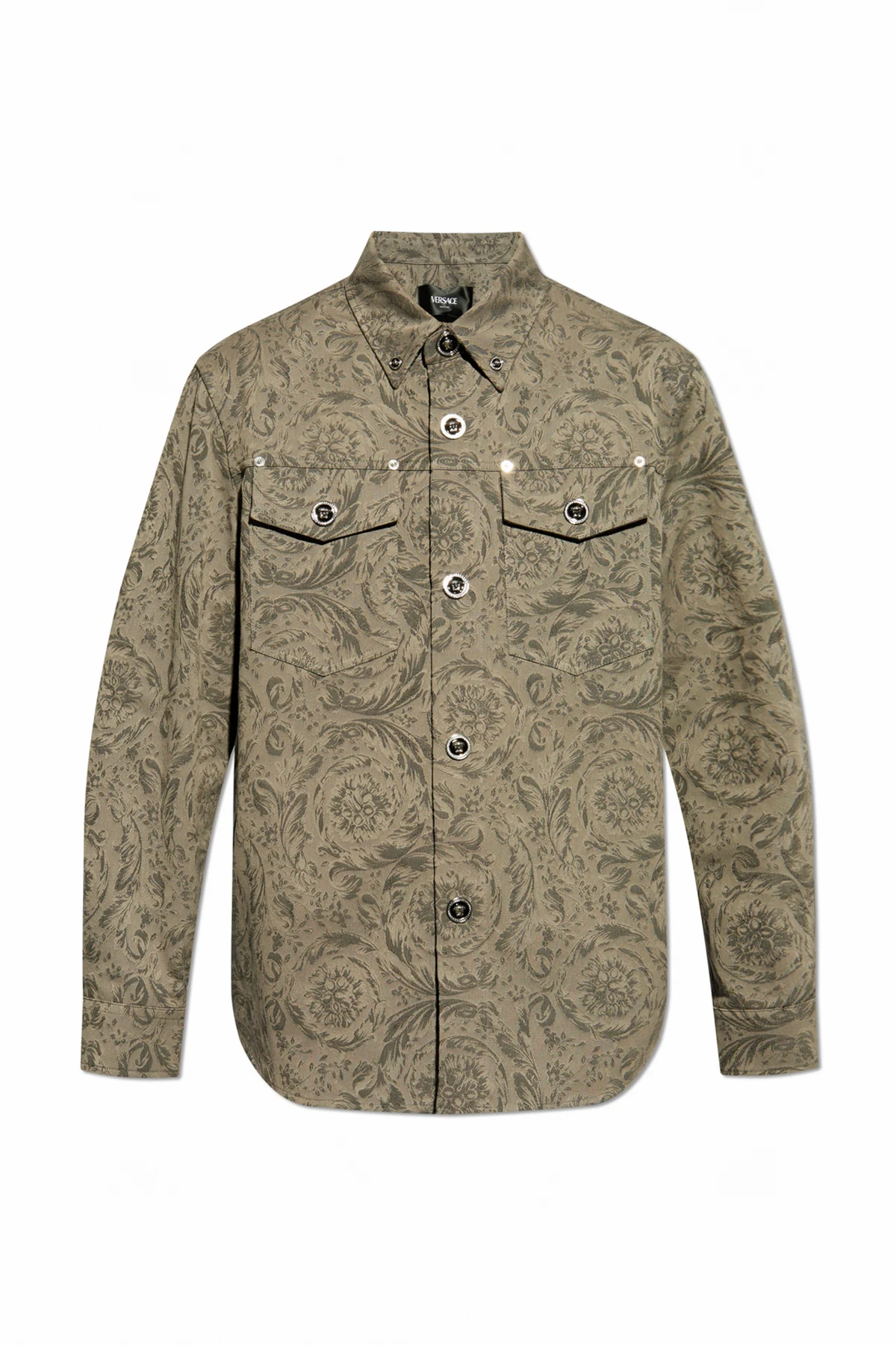 GREY Shirt with `Barocco` pattern