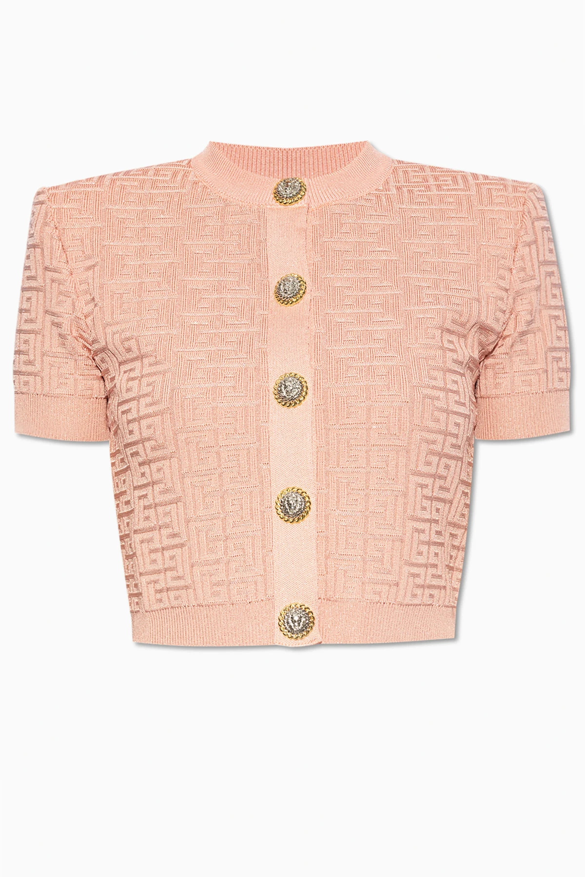 Cardigan mit Monogramm