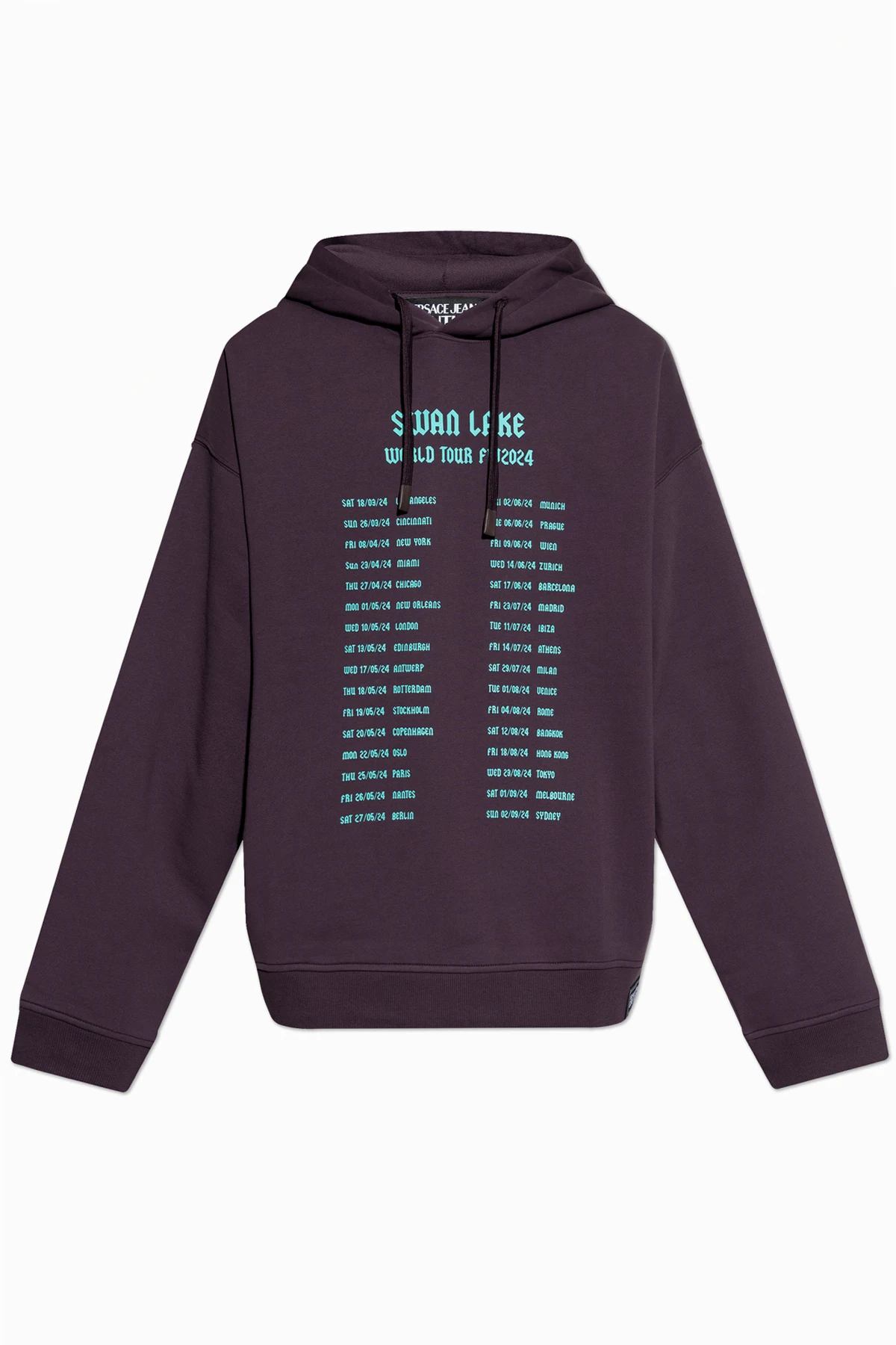 PURPLE Sweatshirt with logo
