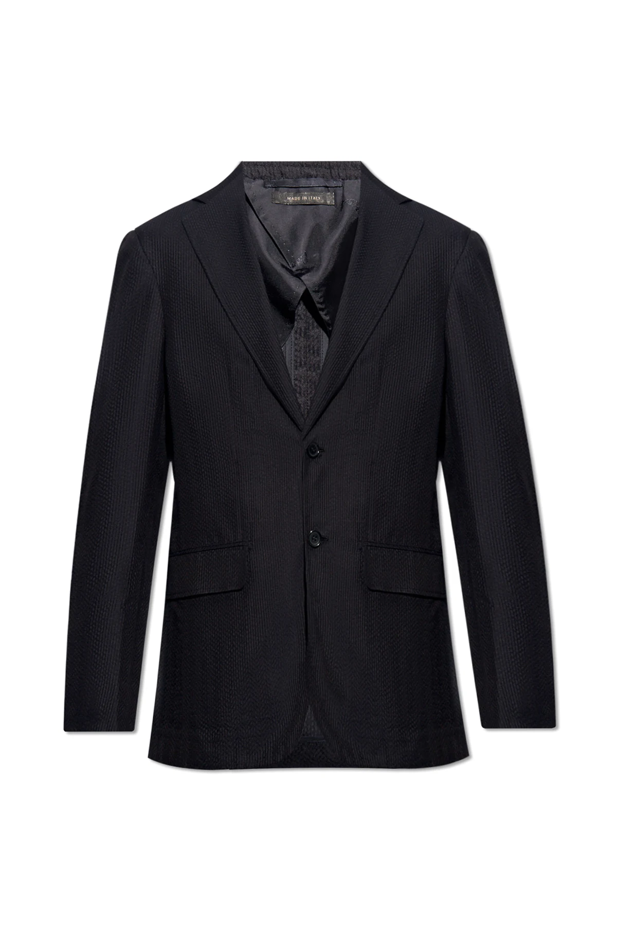 BLACK Silk blazer