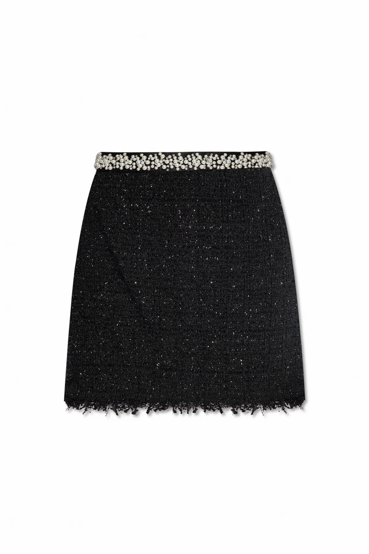 BLACK Tweed skirt