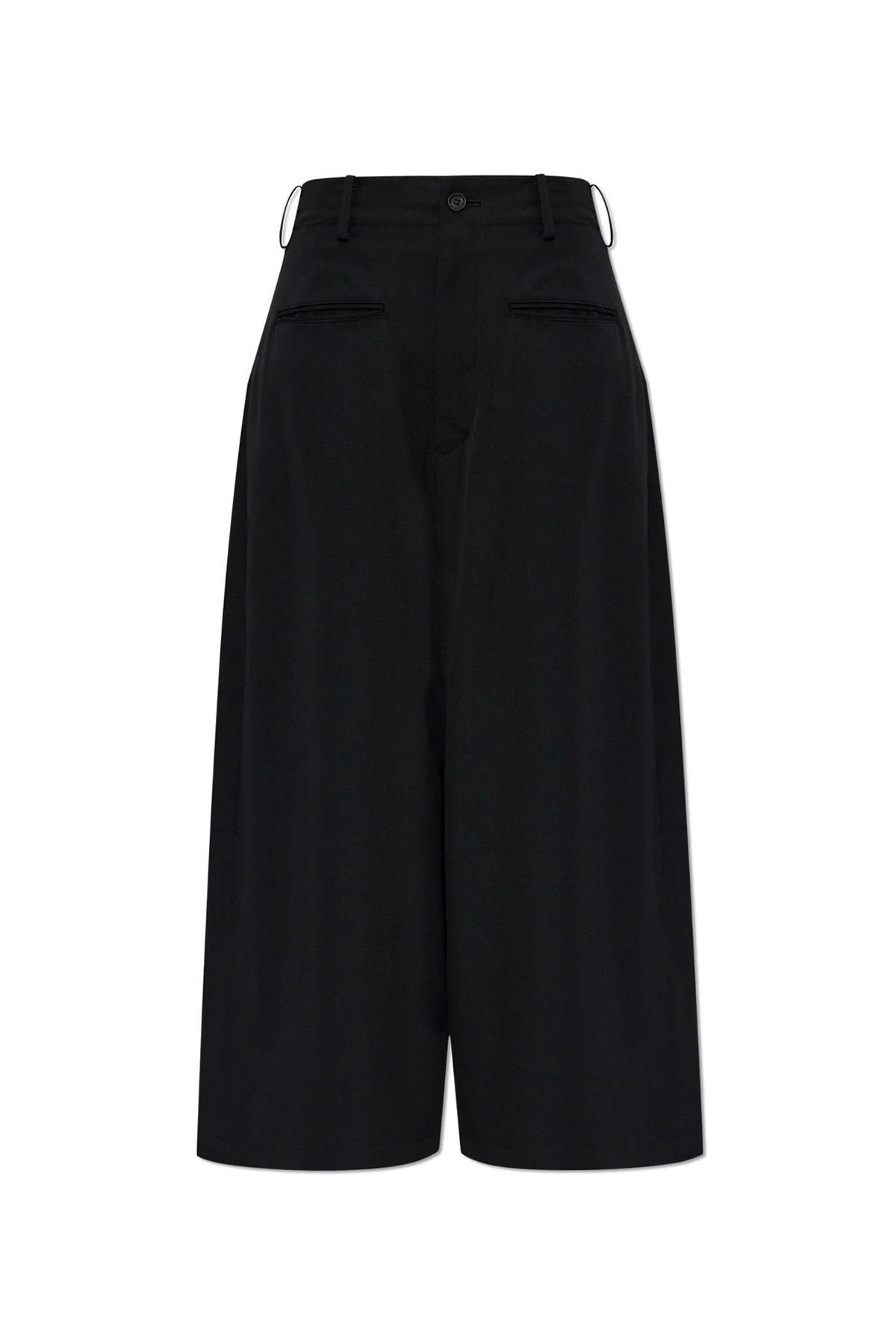 BLACK Woolen pants