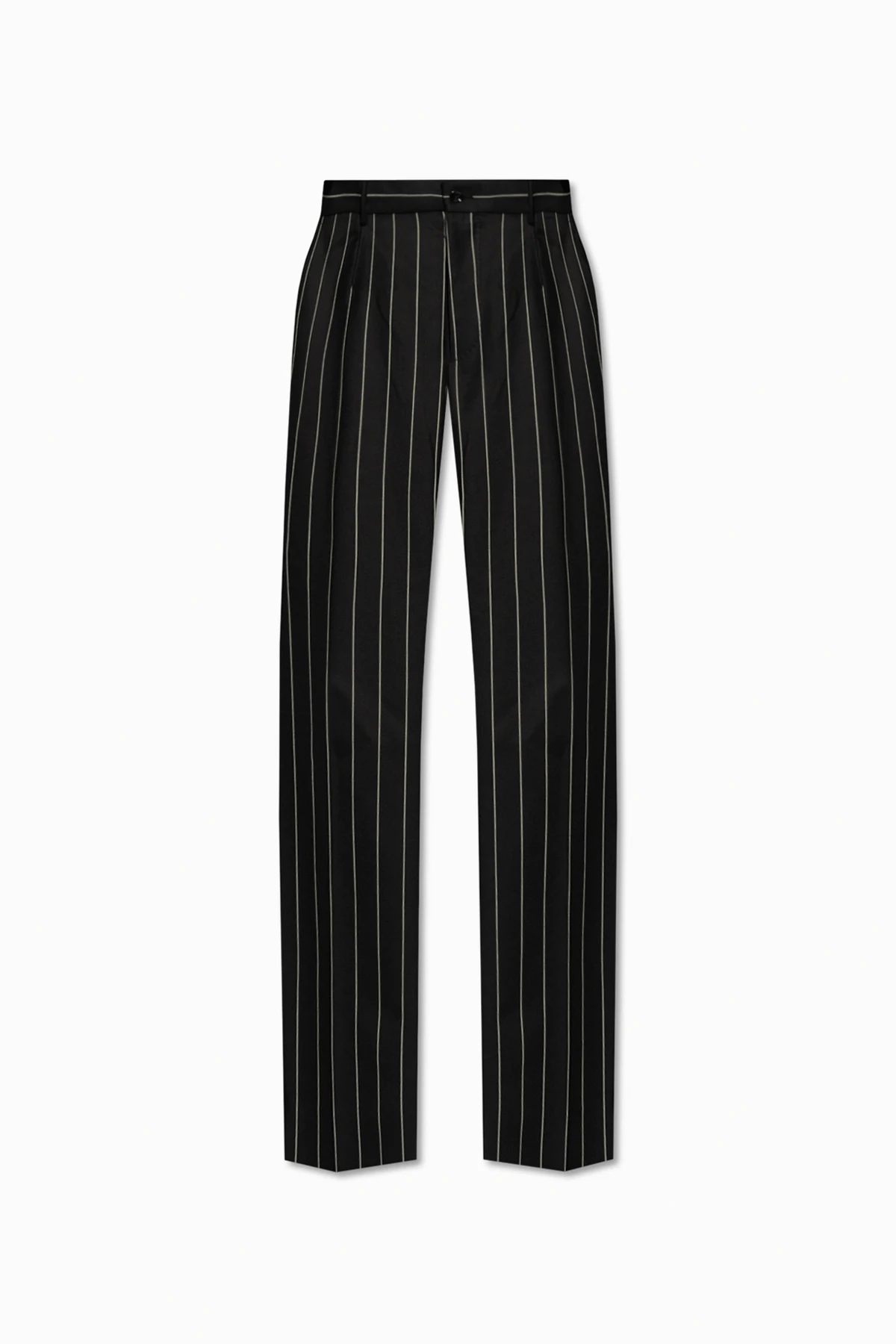 BLACK Wool trousers