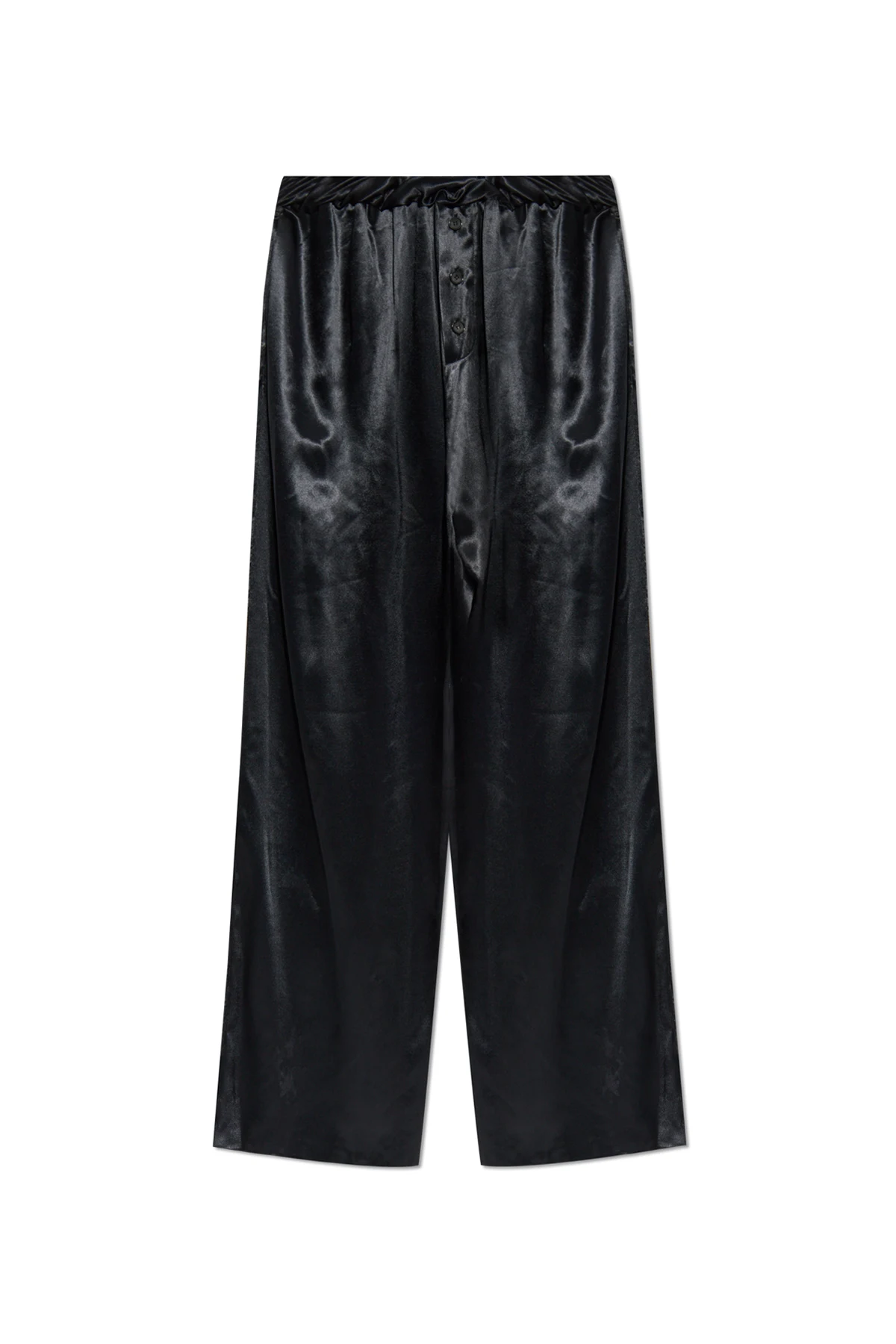 Weit geschnittene Satinhose