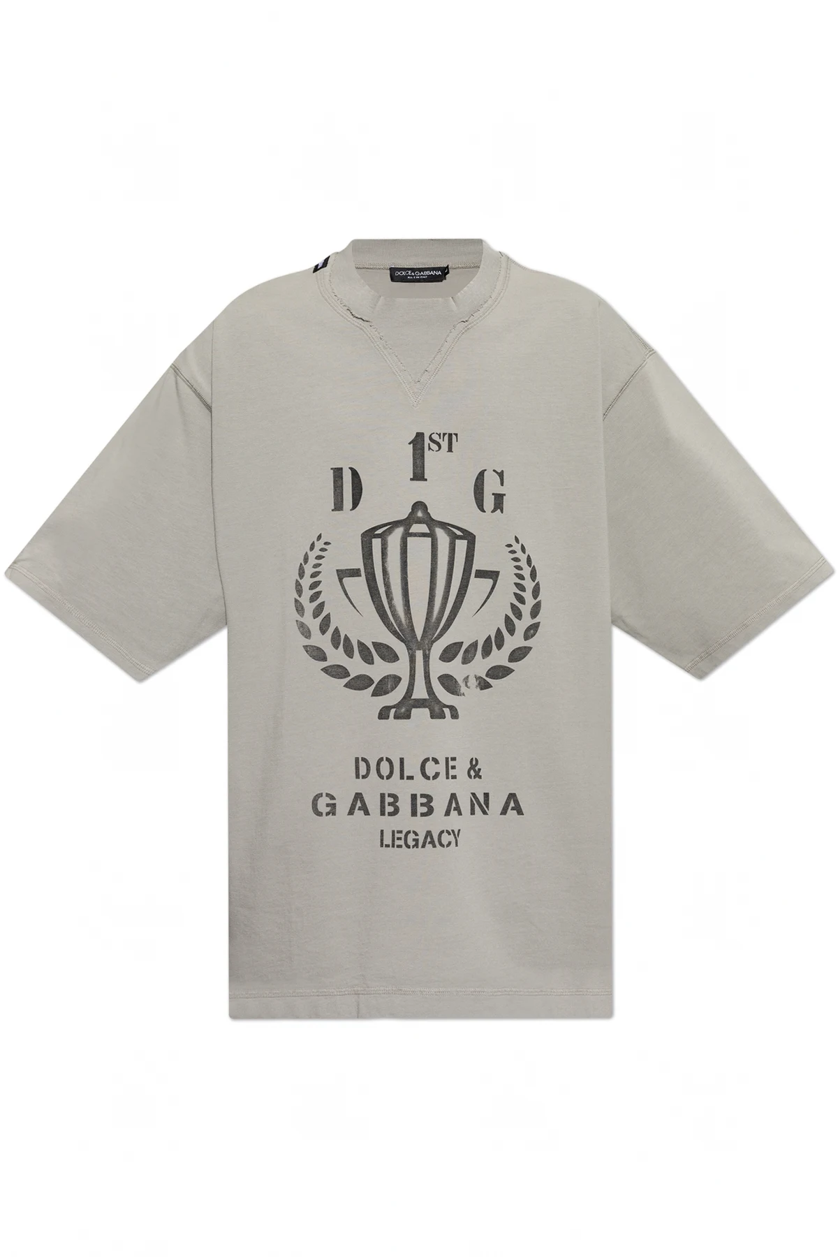 GREY T-shirt with print