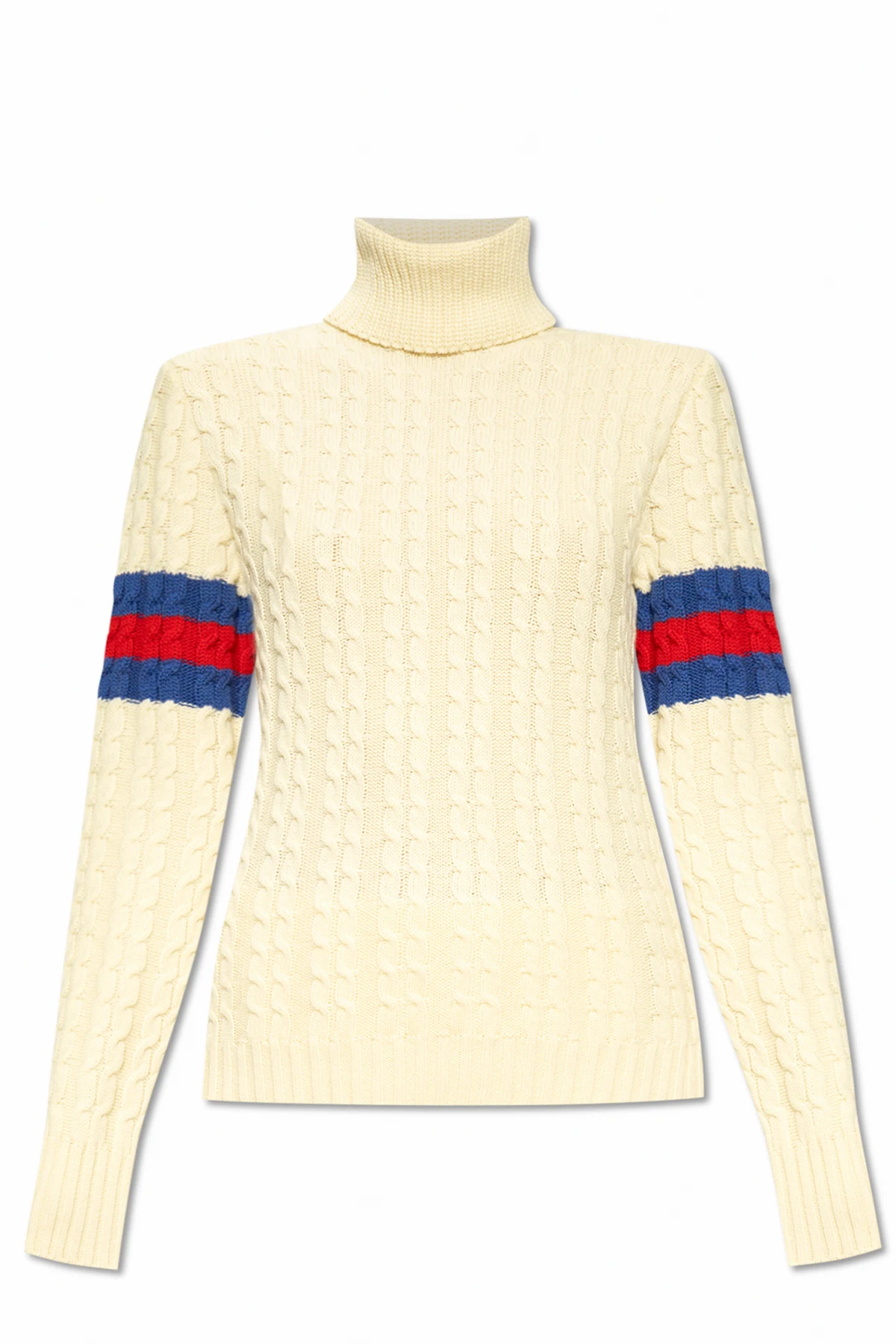 Wool turtleneck sweater