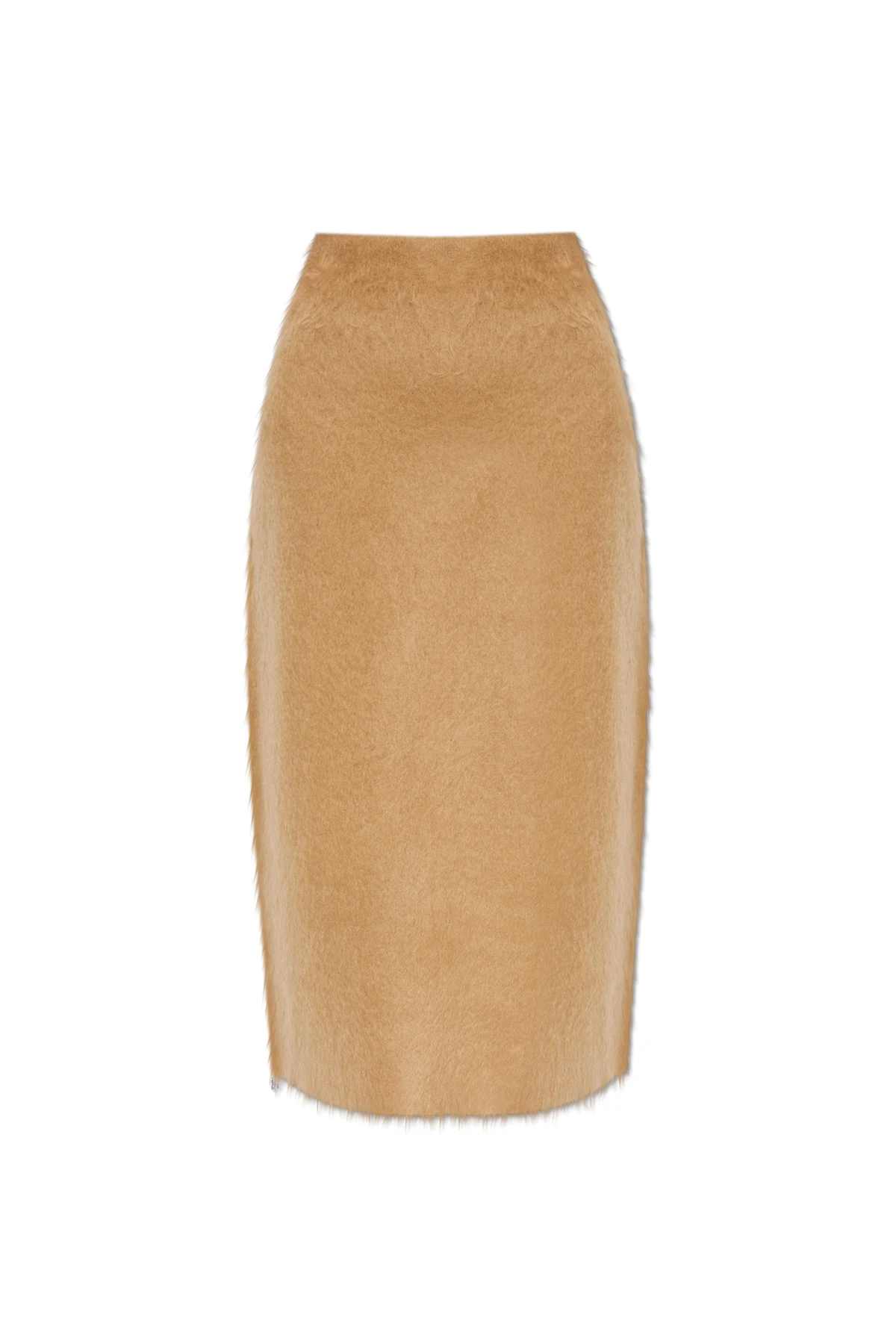 Spódnica z wełnianym wykończeniem