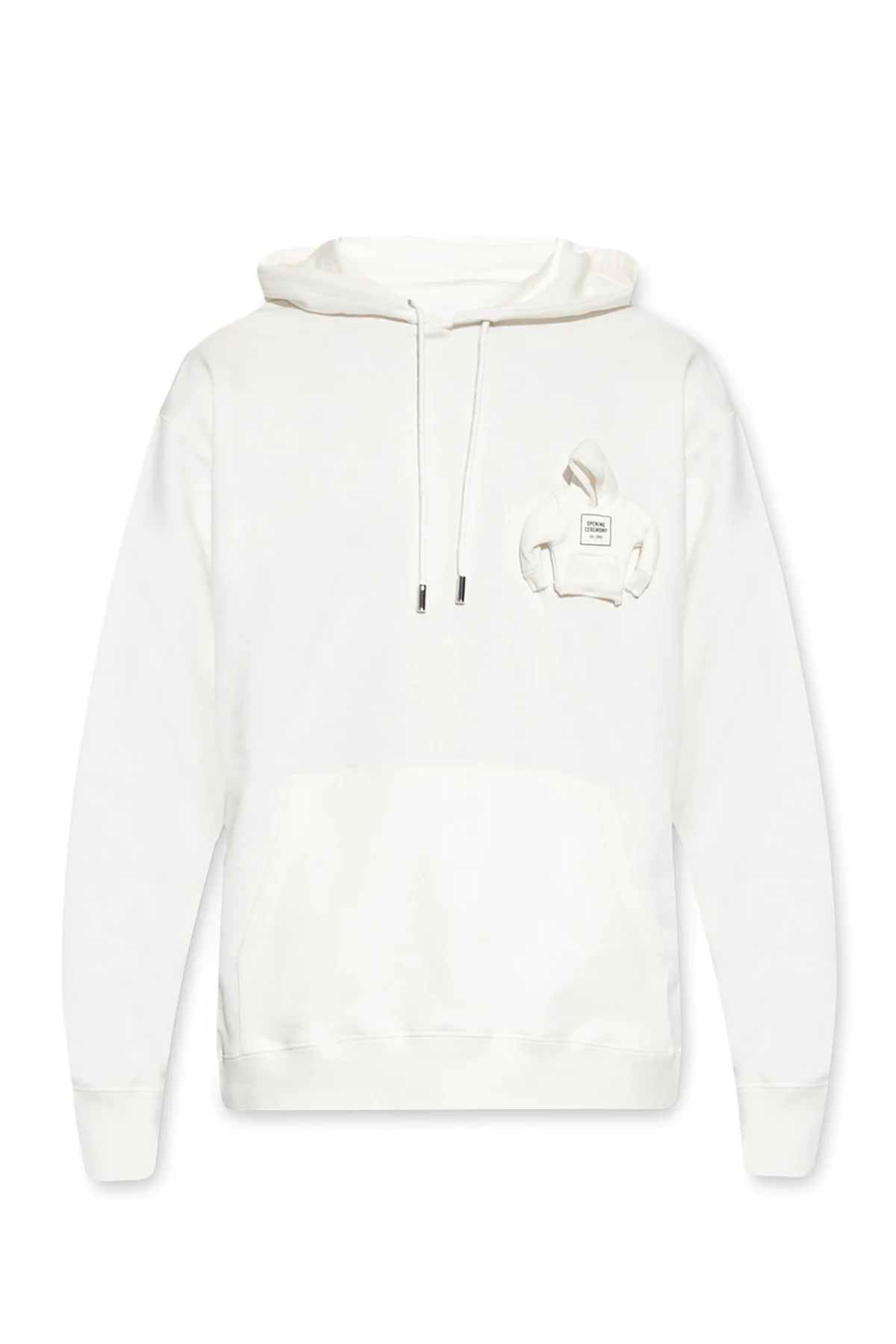 Appliquéd hoodie