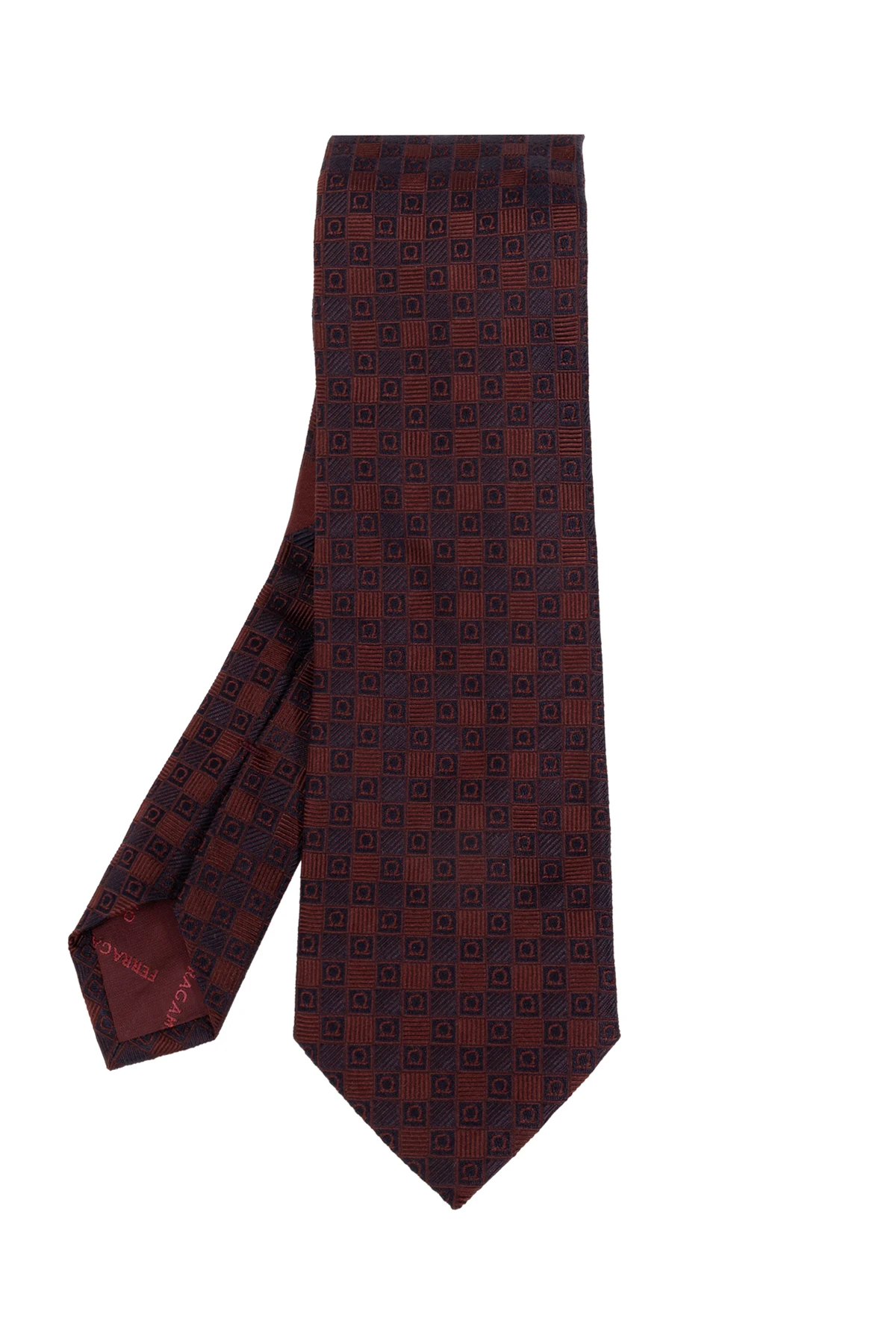 Jedwabny krawat z monogramem