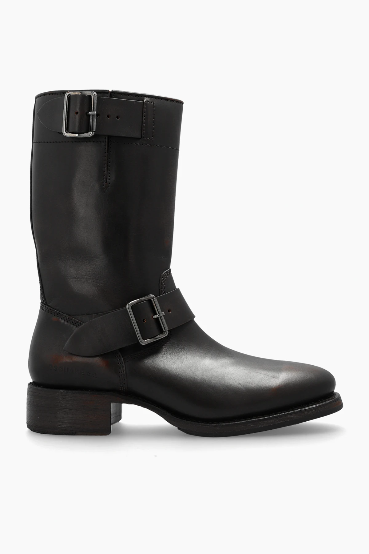 Leder-Stiefeletten