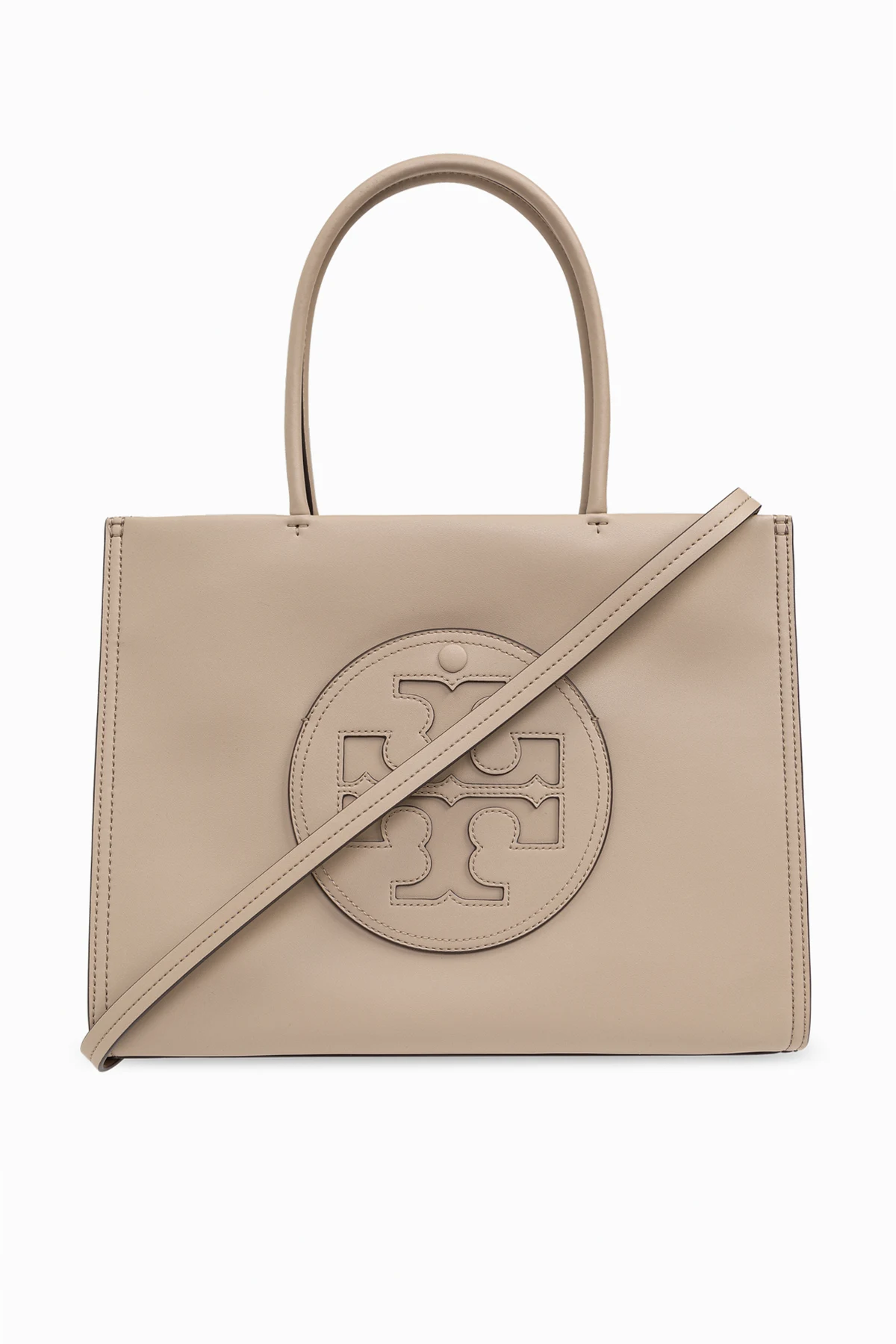 beige Tory Burch `Ella Bio Small` Shopper Bag