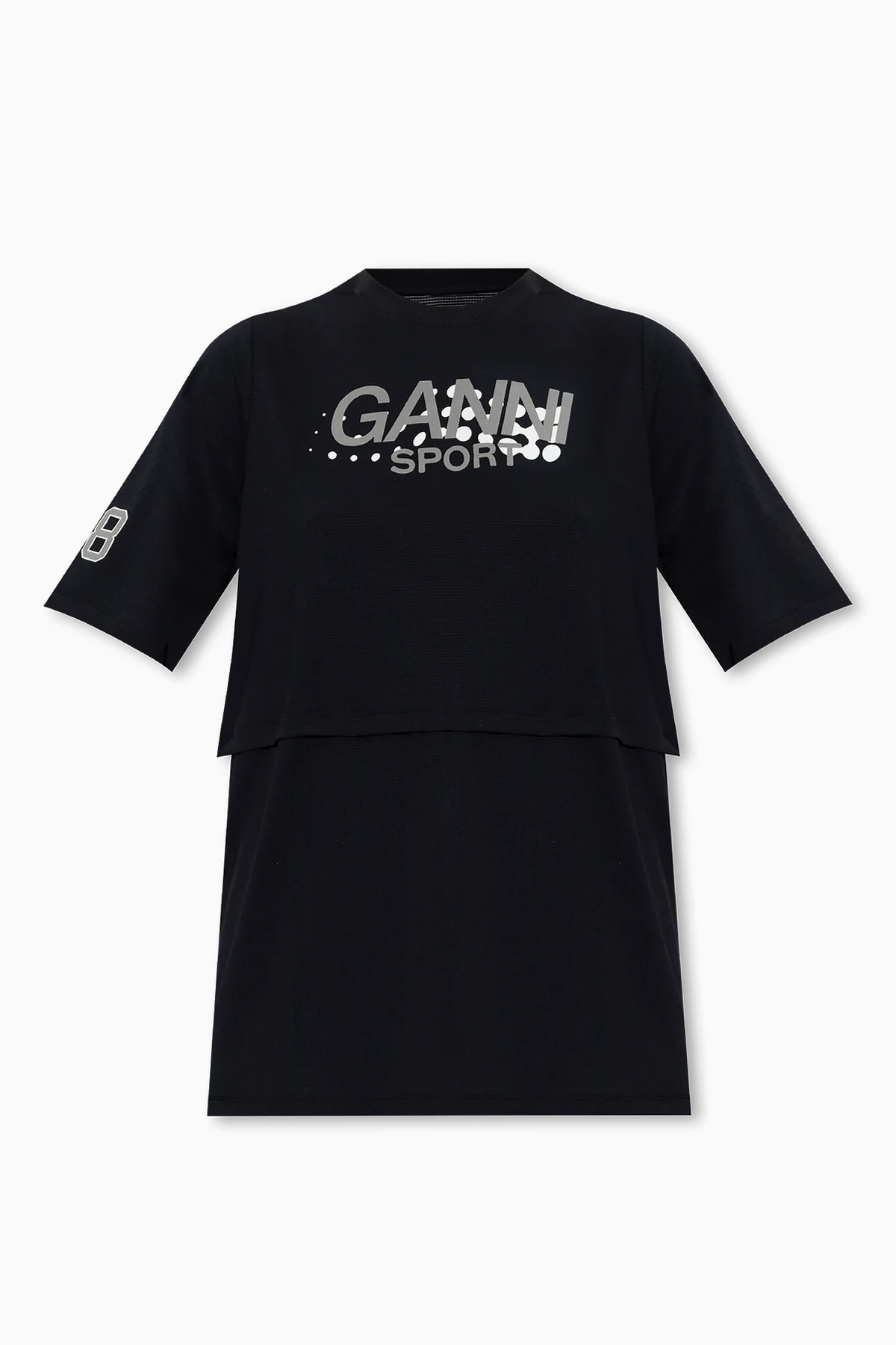 T-shirt sportowy z logo