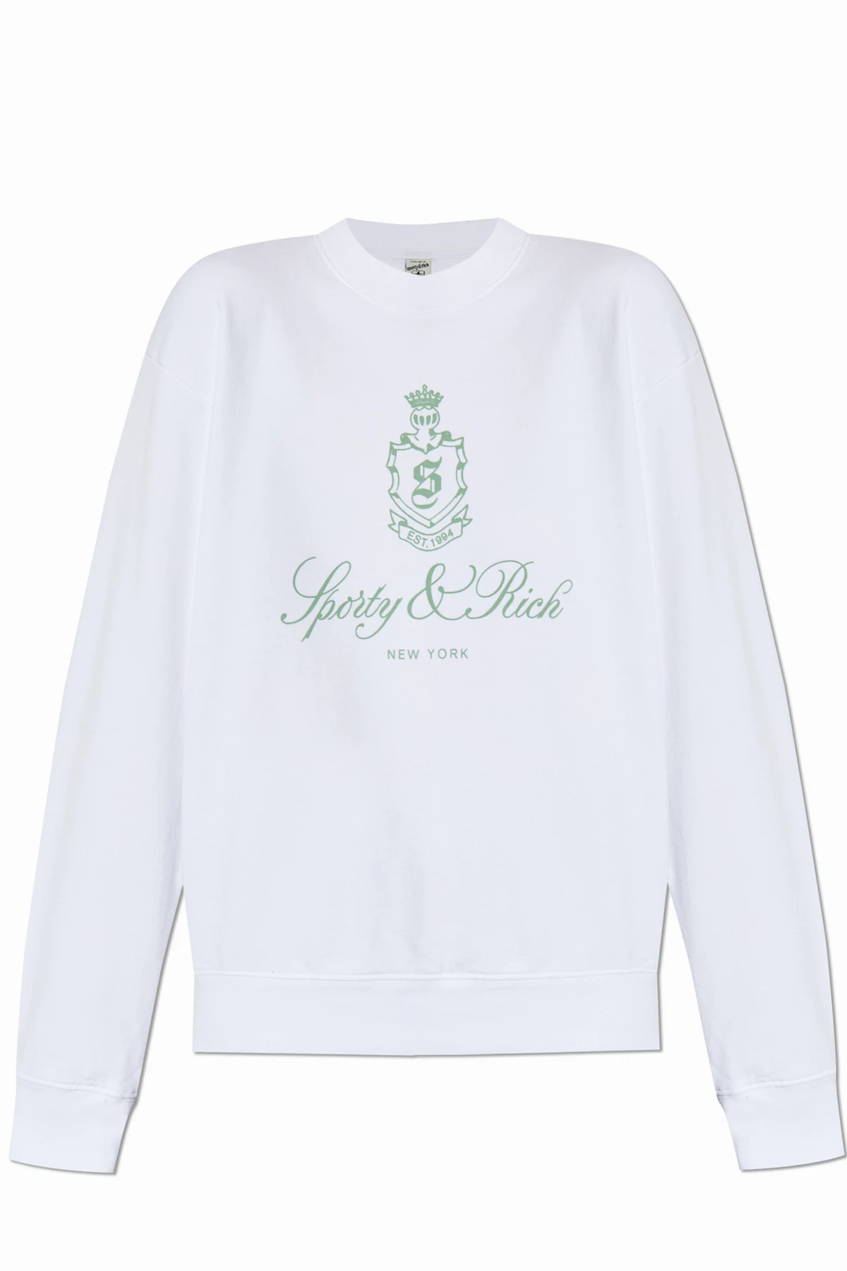 WHITE Cotton sweatshirt