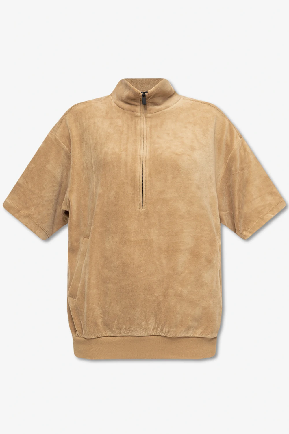 Velour sweatshirt
