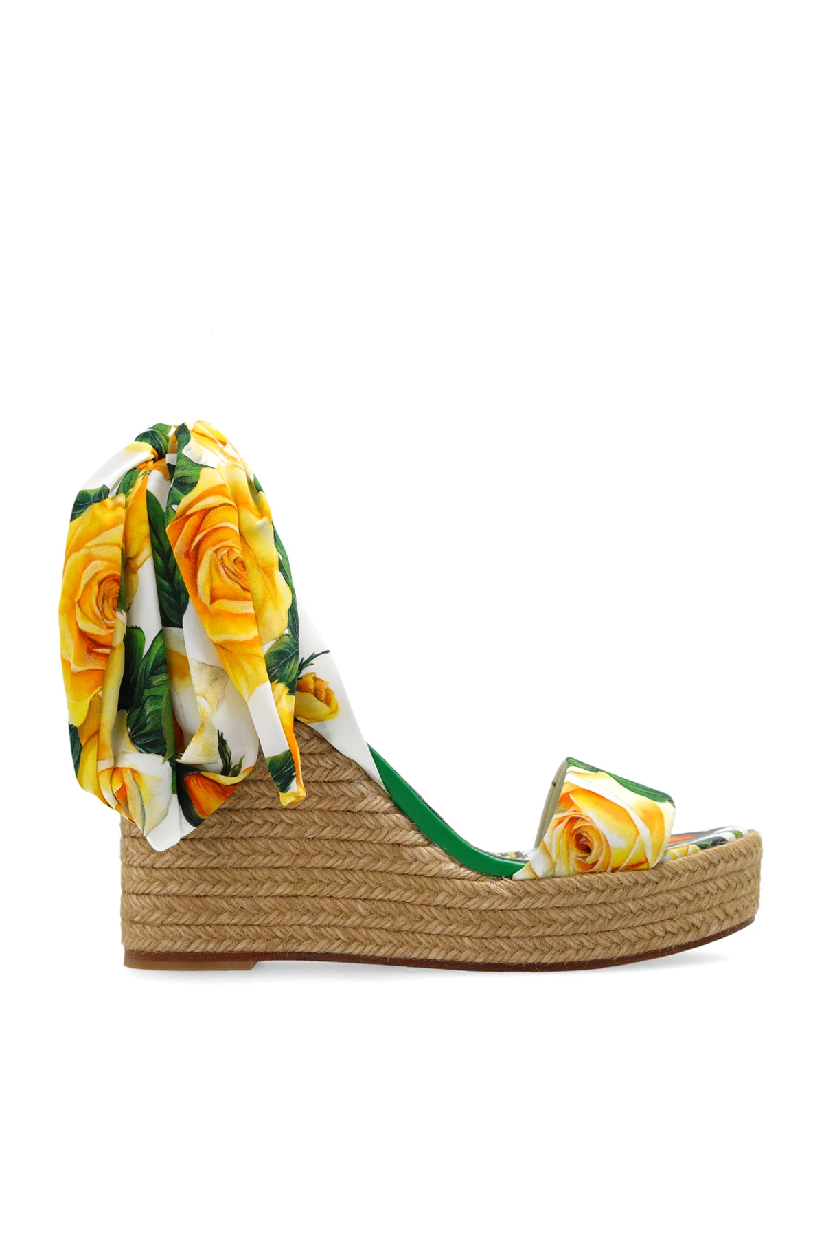 WHITE Wedge sandals