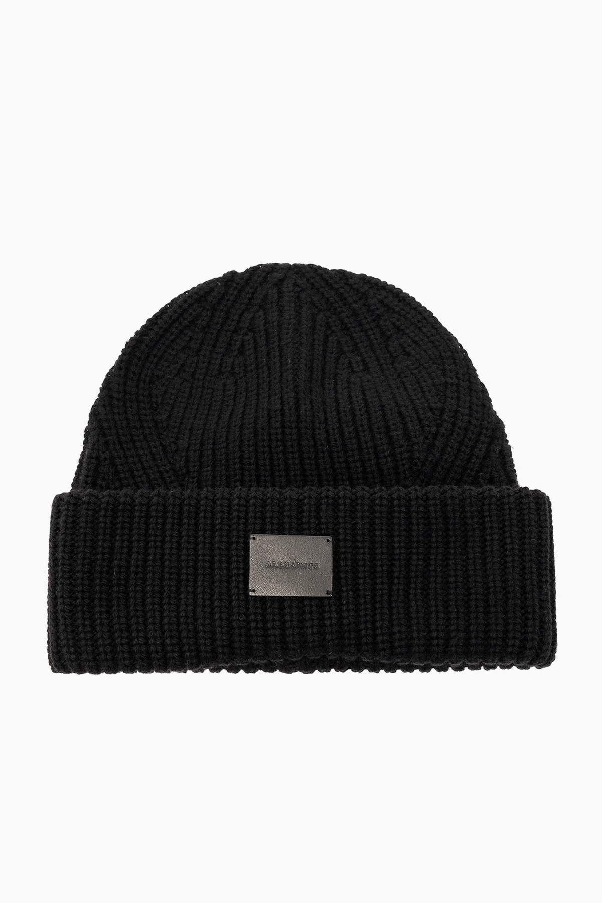 BLACK Beanie with logo