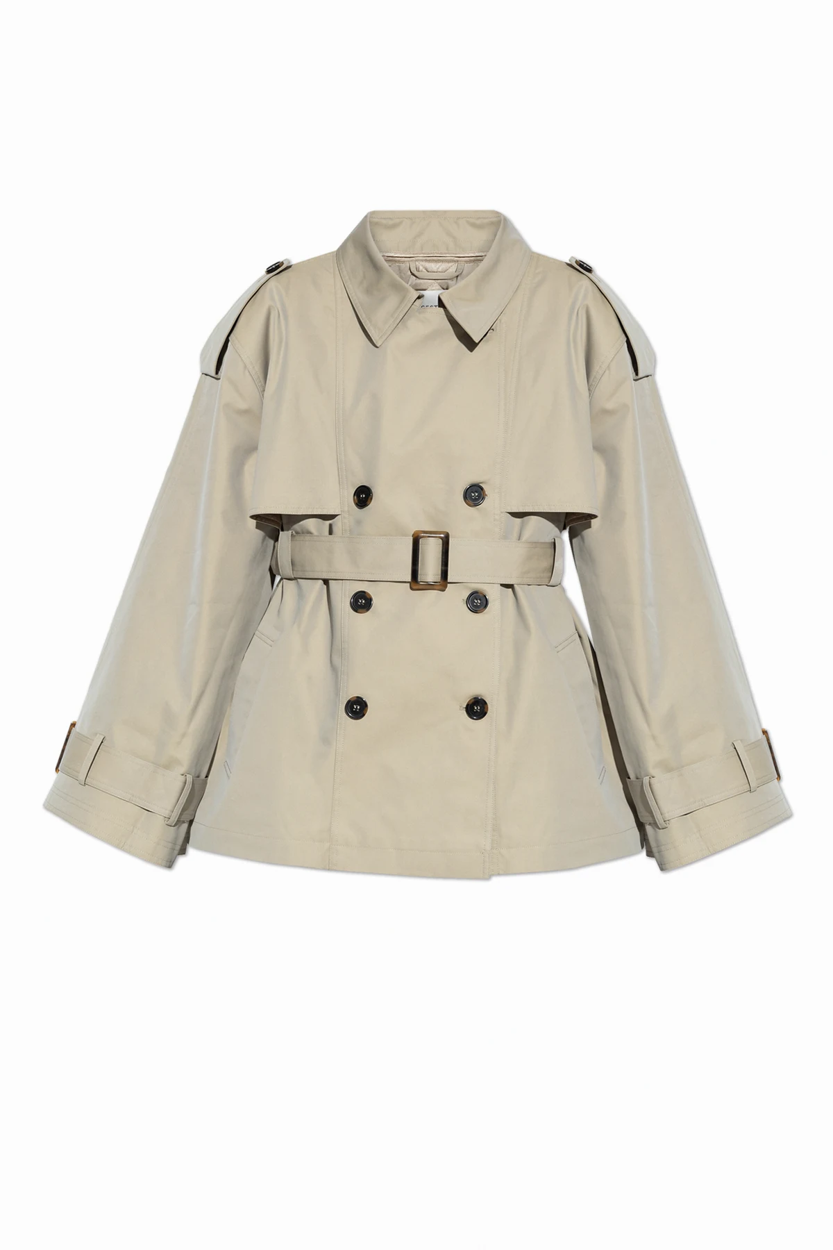 GREEN Short trench coat Birdiegz