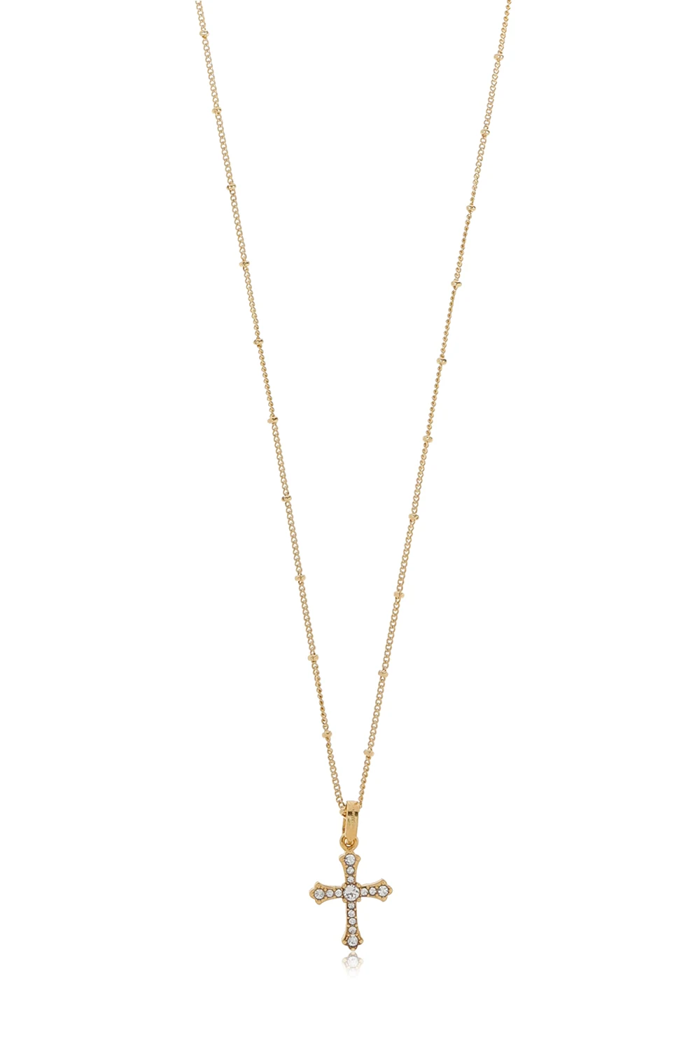 GOLD Necklace with religious motif
