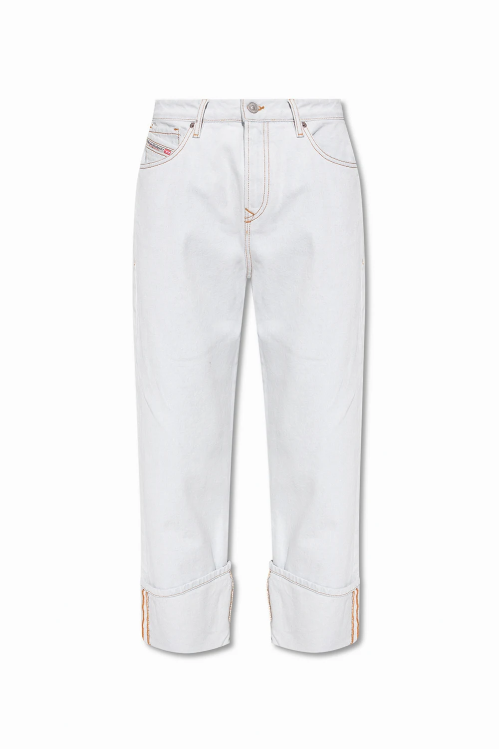 light blue ‘1999’ loose-fitting jeans