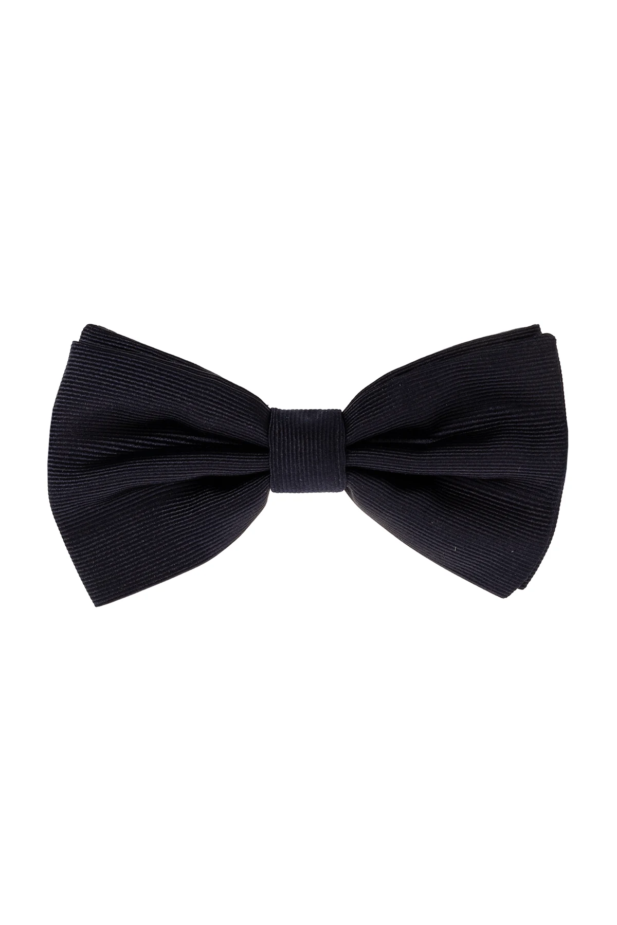 NAVY BLUE Silk bow tie