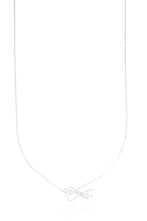SILVER Necklace with logo